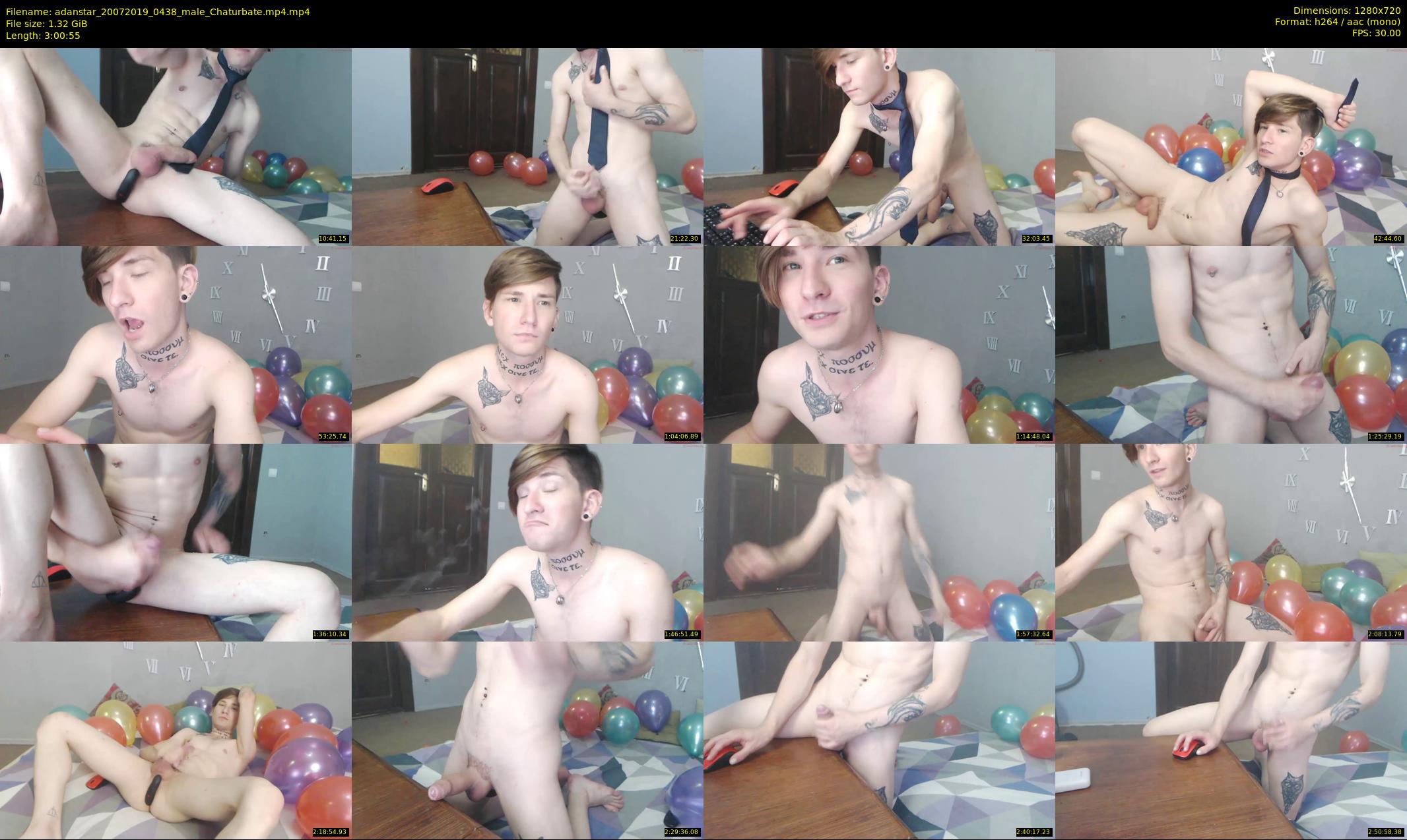 adanstar — 181 minute Chaturbate male cam show recording, 720p, Jul 20, 2019