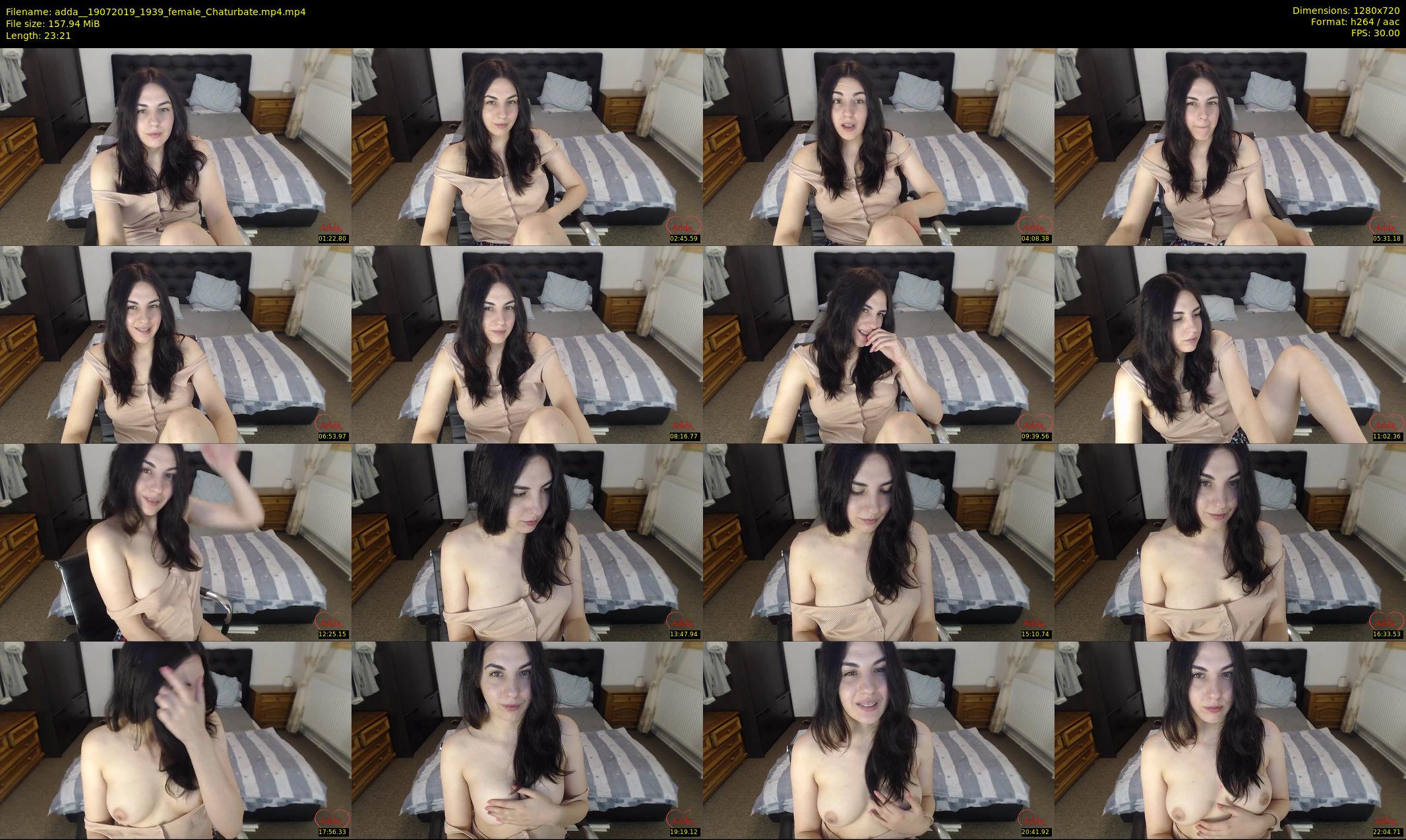 adda_ — 24 minute Chaturbate female cam show recording, 720p, Jul 19, 2019