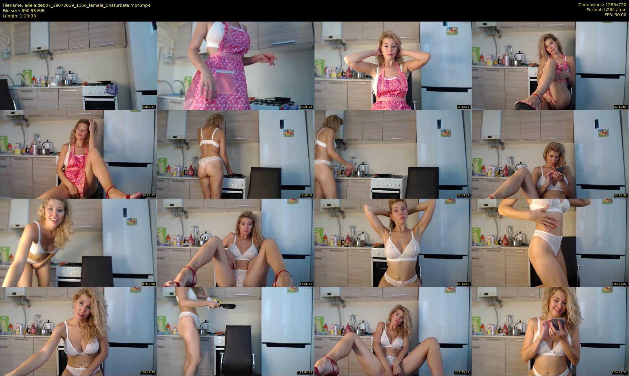 adelaide007 — 90 minute Chaturbate female cam show recording, 720p, Jul 19, 2019