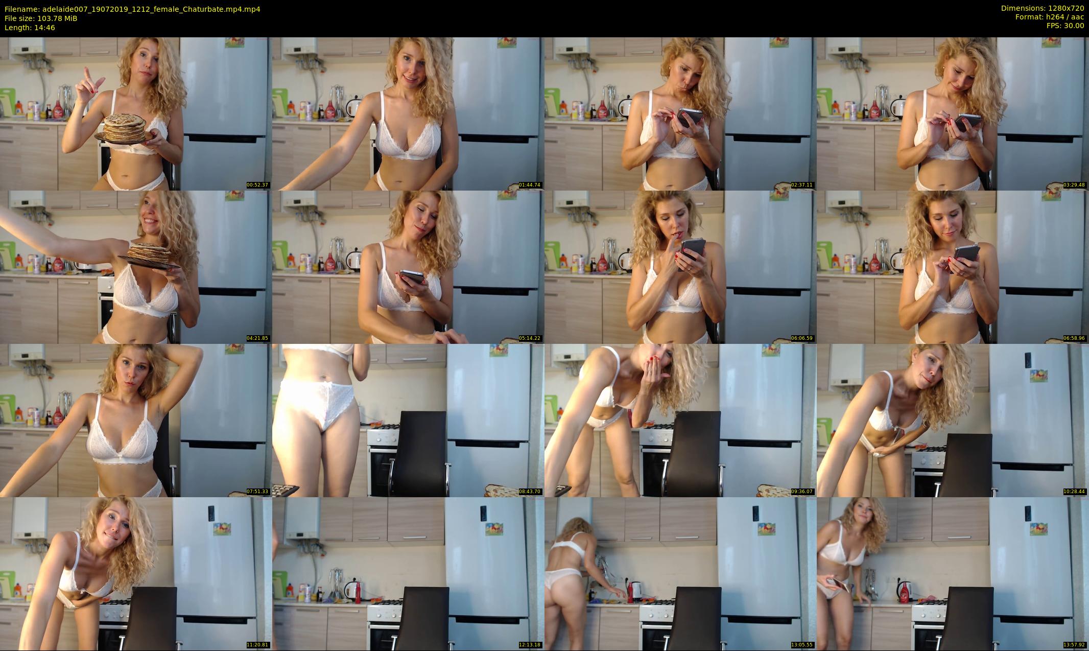 adelaide007 — 15 minute Chaturbate female cam show recording, 720p, Jul 19, 2019