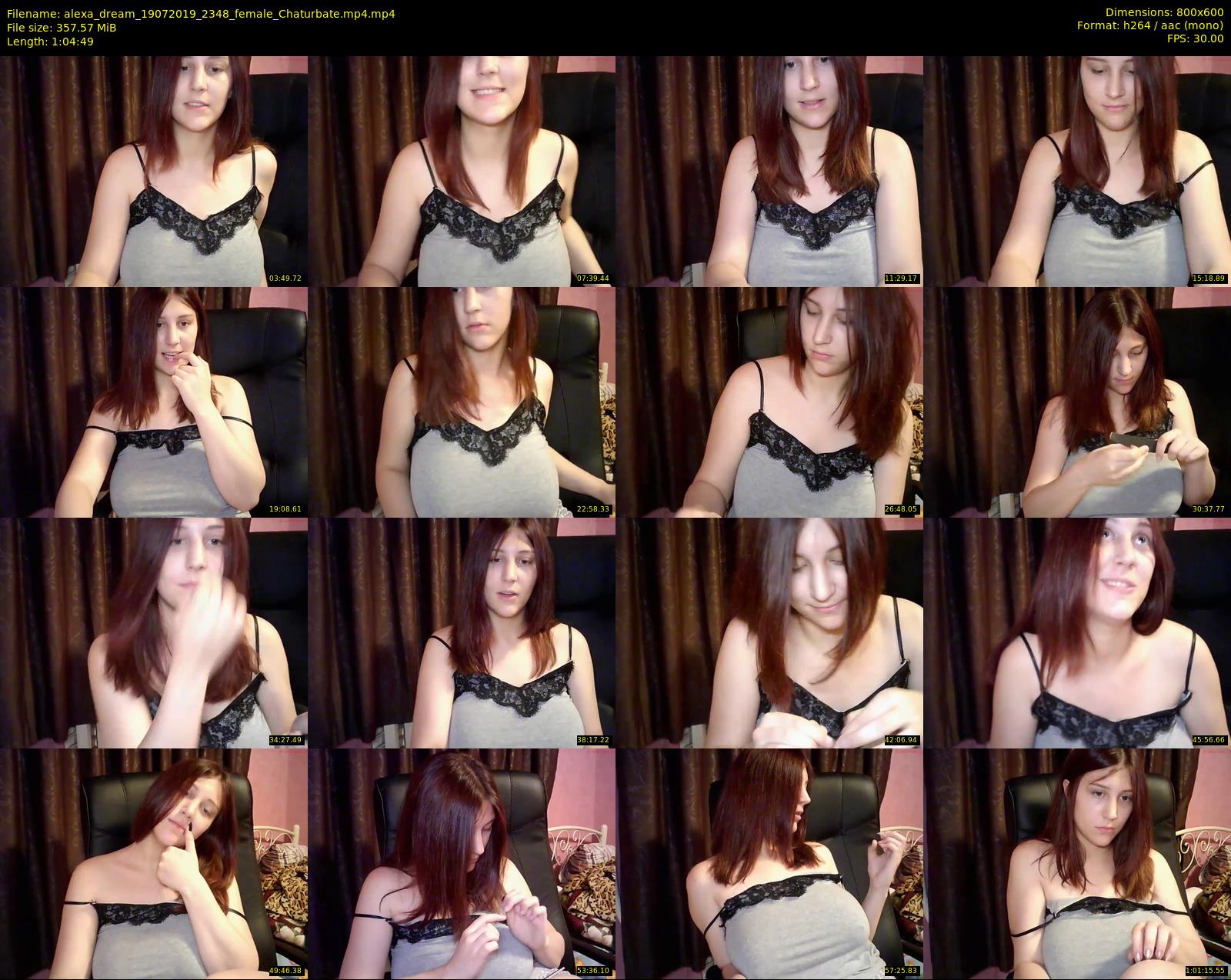 alexa_dream — 65 minute Chaturbate female cam show recording, 480p, Jul 19, 2019
