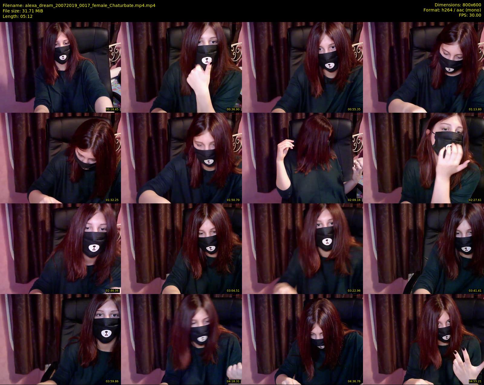 alexa_dream — 6 minute Chaturbate female cam show recording, 480p, Jul 20, 2019
