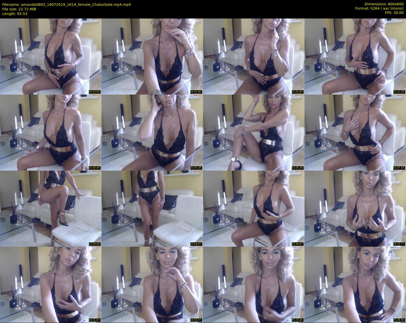 amanda0803 — 6 minute Chaturbate female cam show recording, 480p, Jul 19, 2019