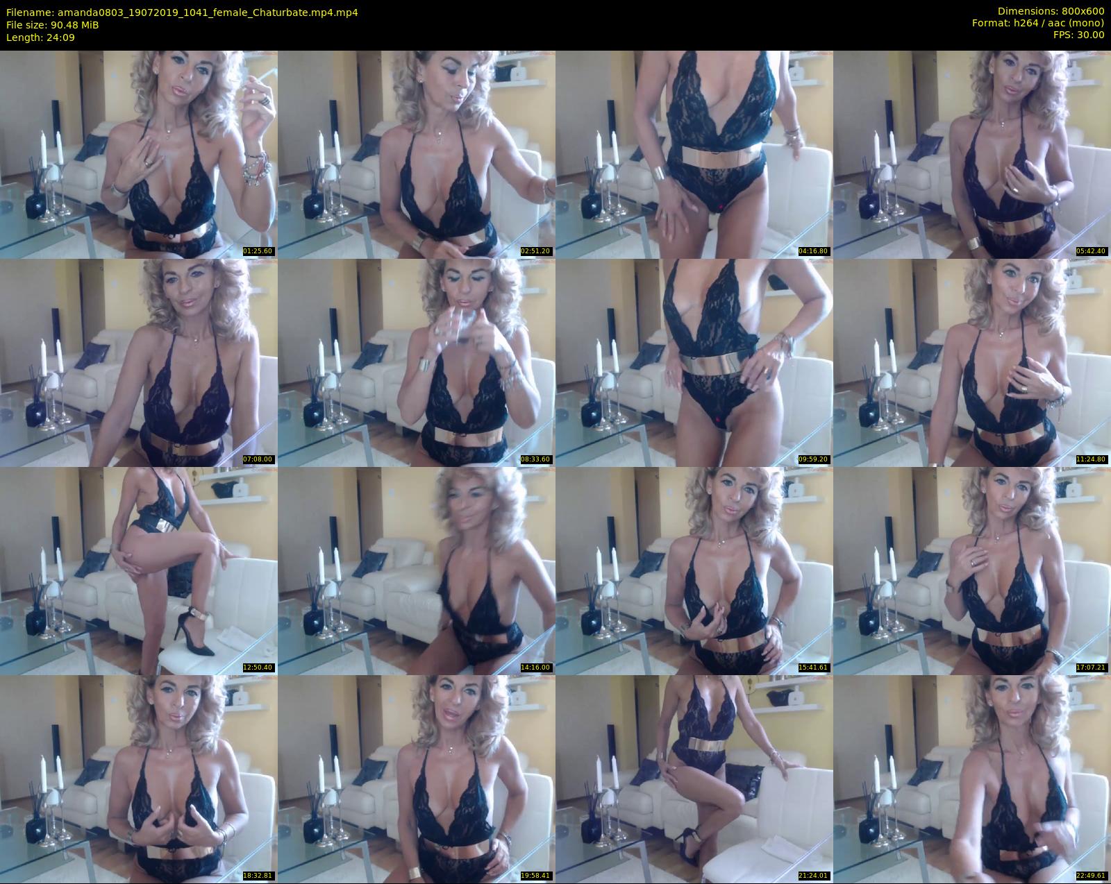 amanda0803 — 25 minute Chaturbate female cam show recording, 480p, Jul 19, 2019