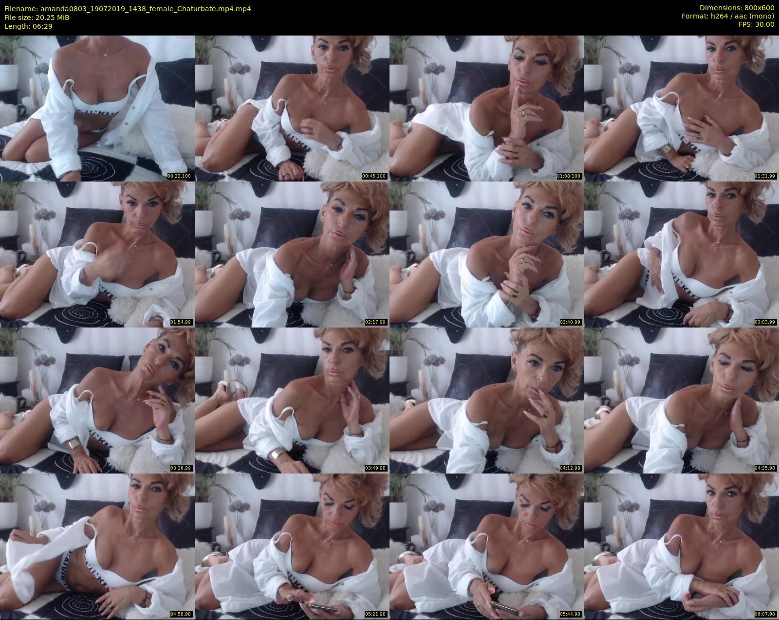 amanda0803 — 7 minute Chaturbate female cam show recording, 480p, Jul 19, 2019