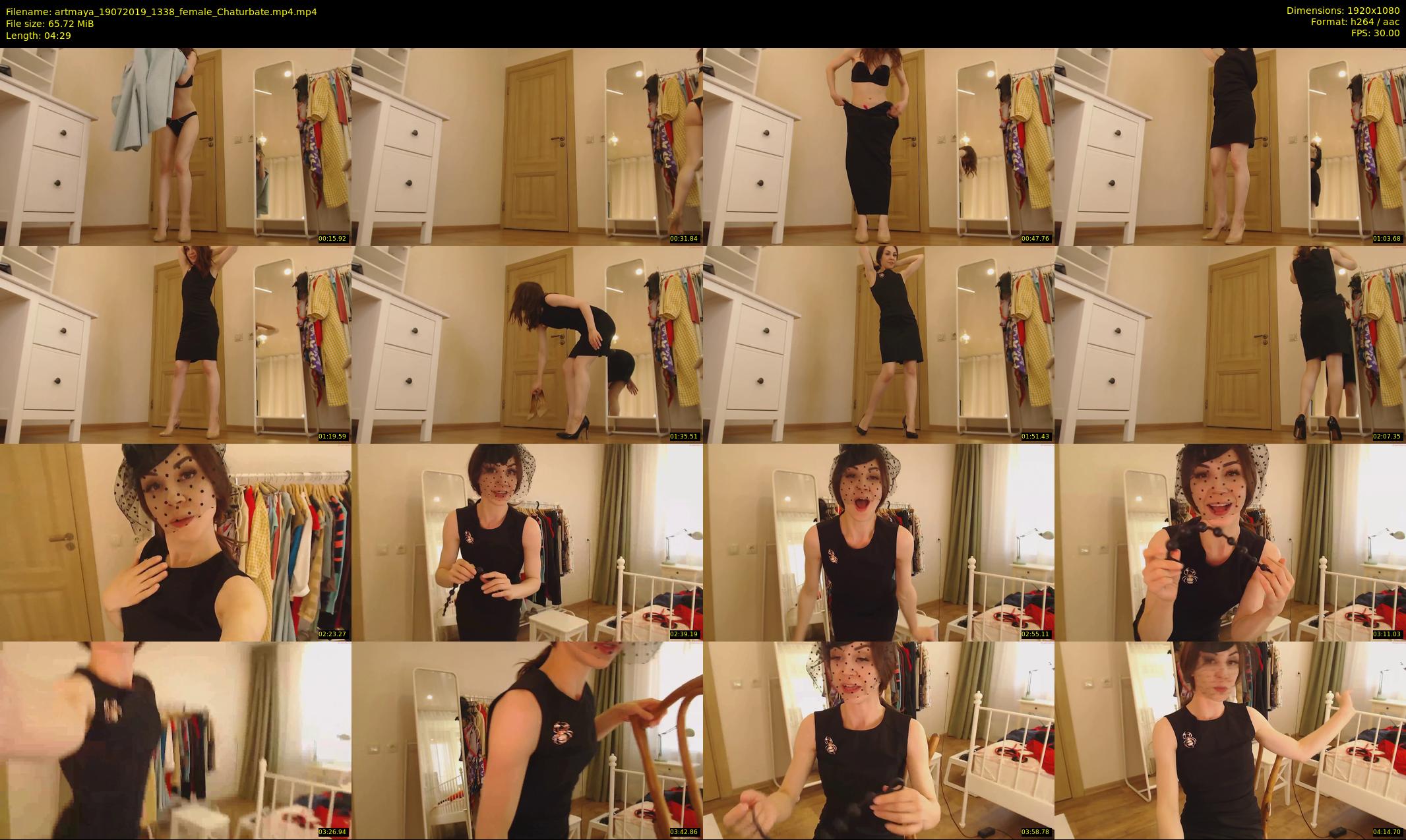 artmaya — 5 minute Chaturbate female cam show recording, 1080p, Jul 19, 2019