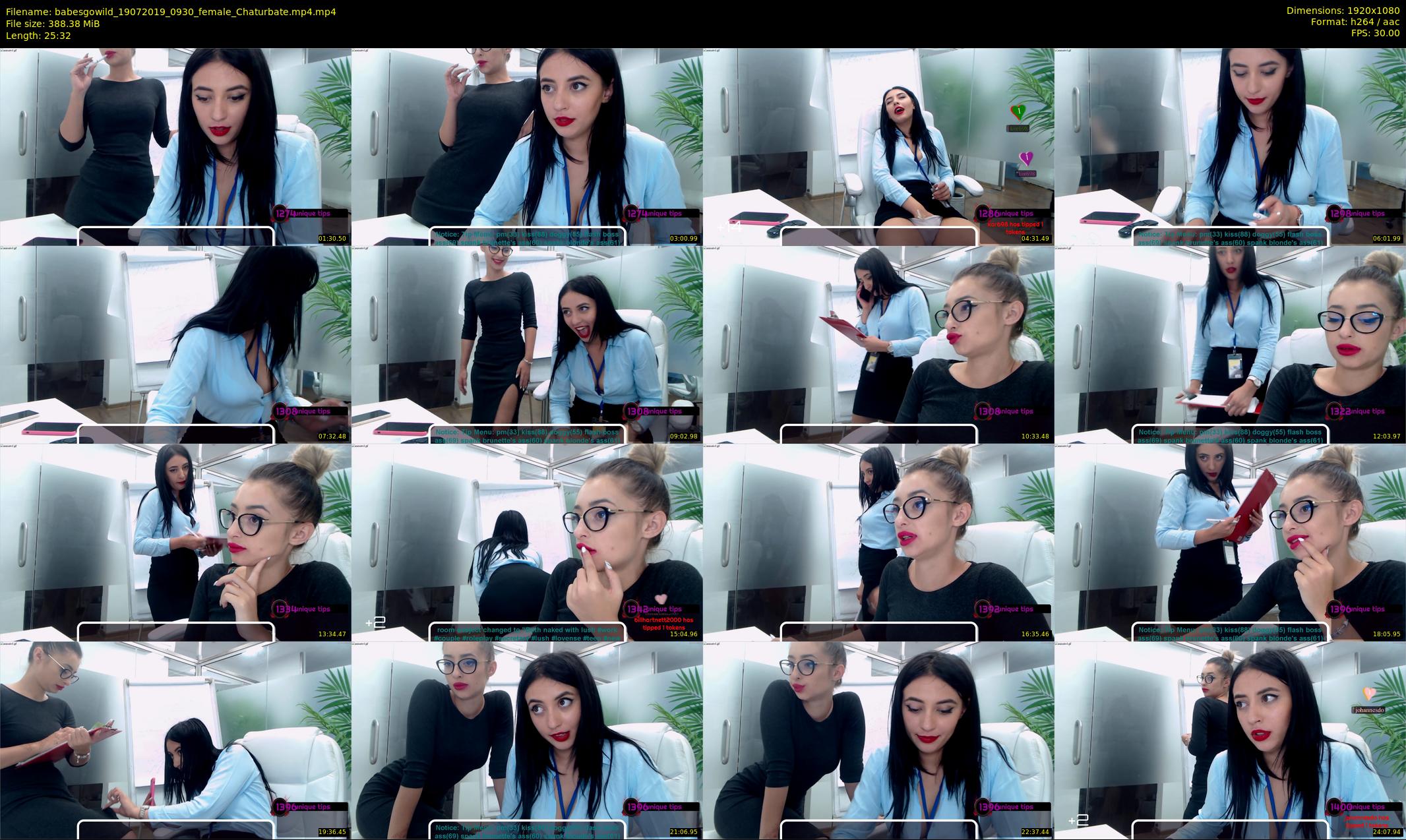 babesgowild — 26 minute Chaturbate couple cam show recording, 1080p, Jul 19, 2019