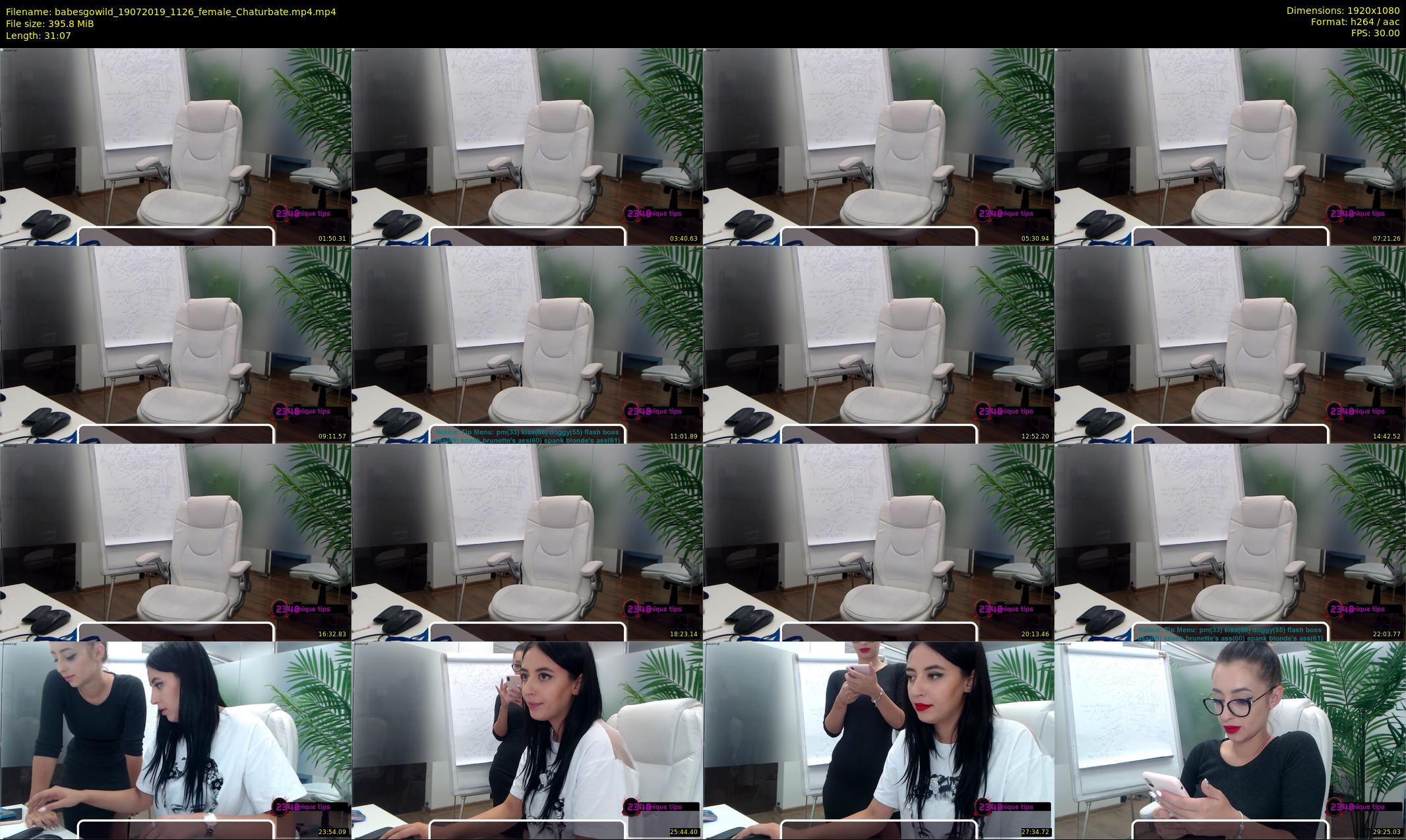 babesgowild — 32 minute Chaturbate couple cam show recording, 1080p, Jul 19, 2019