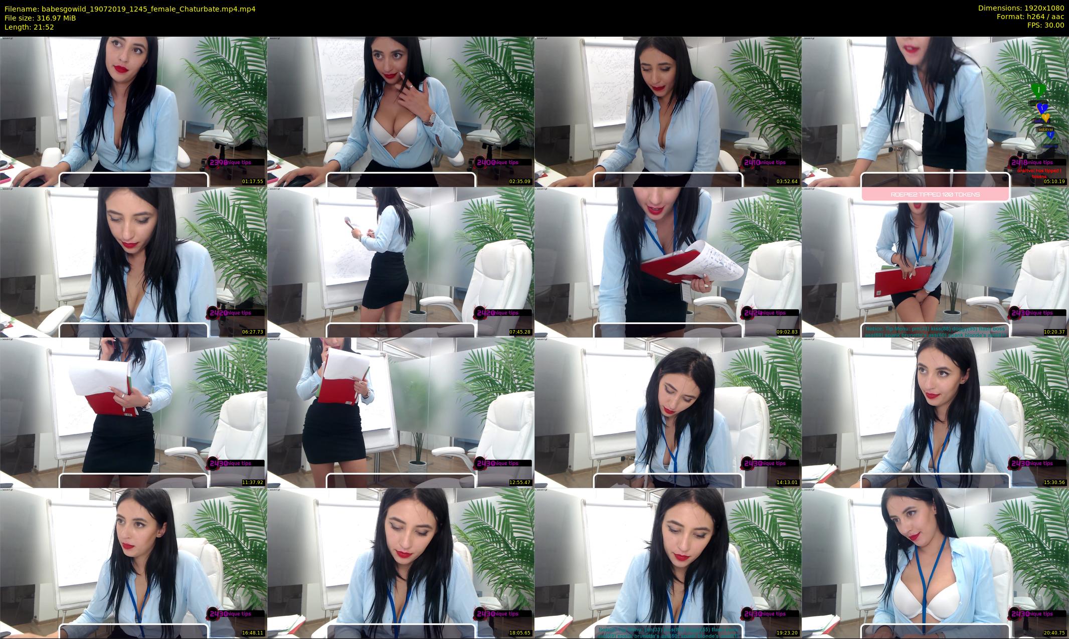 babesgowild — 22 minute Chaturbate couple cam show recording, 1080p, Jul 19, 2019