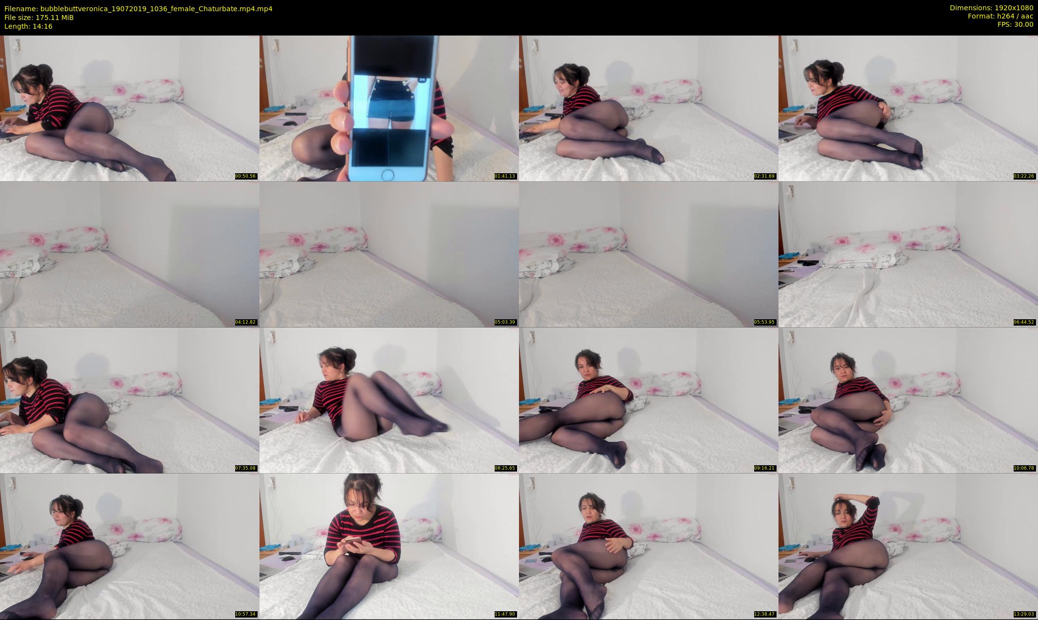 bubblebuttveronica — 15 minute Chaturbate female cam show recording, 1080p, Jul 19, 2019