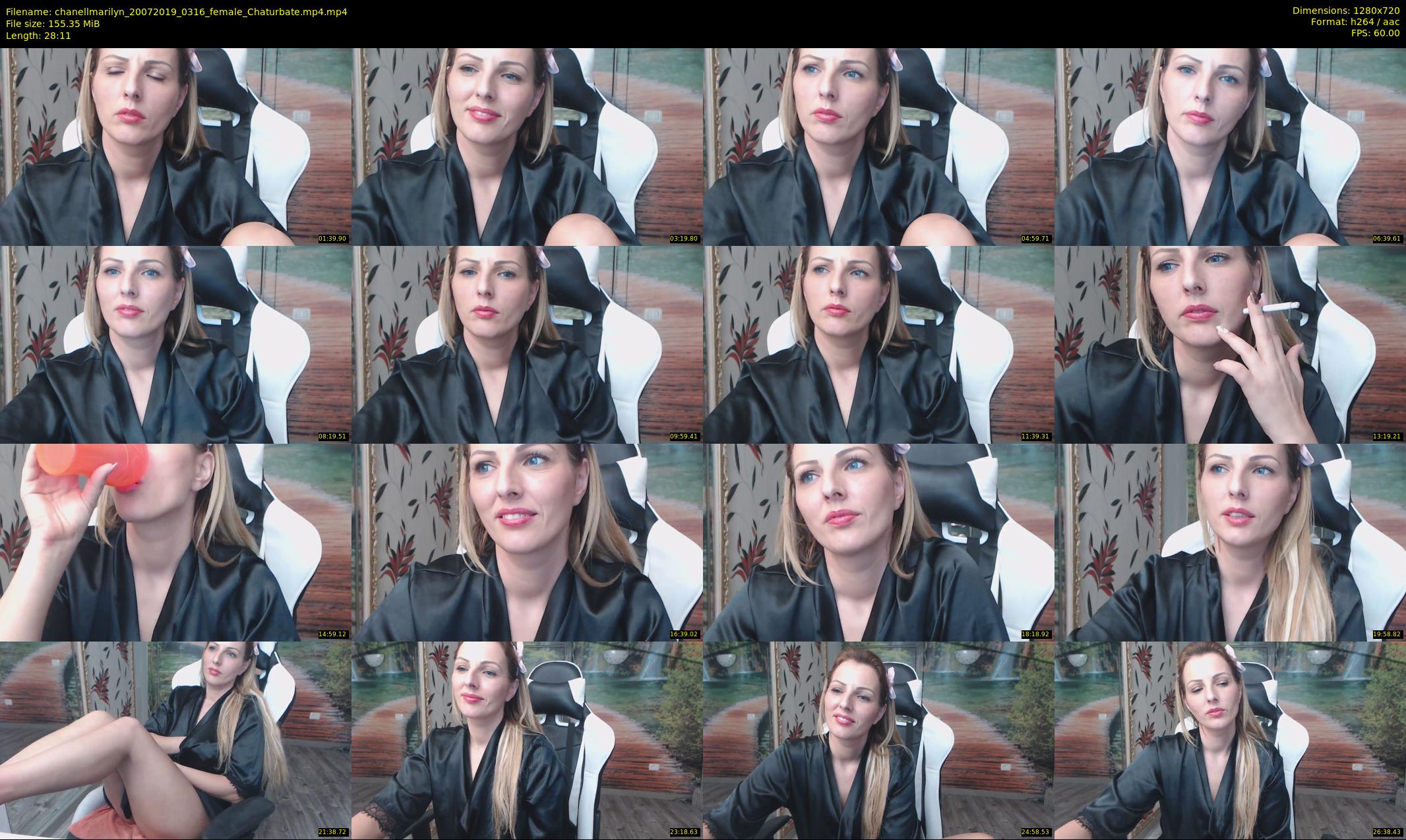 chanellmarilyn — 29 minute Chaturbate female cam show recording, 720p, Jul 20, 2019
