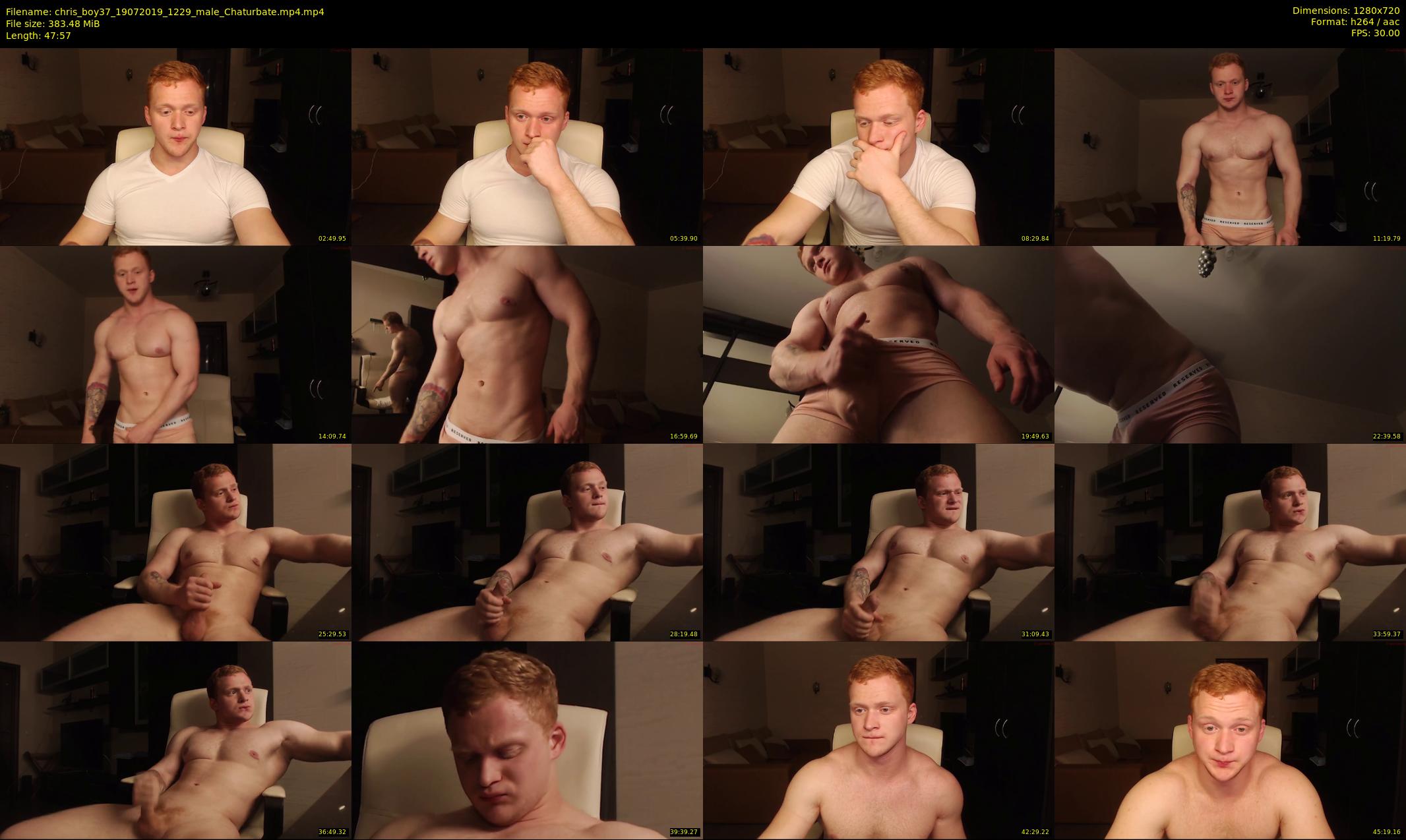 chris_boy37 — 48 minute Chaturbate male cam show recording, 720p, Jul 19, 2019