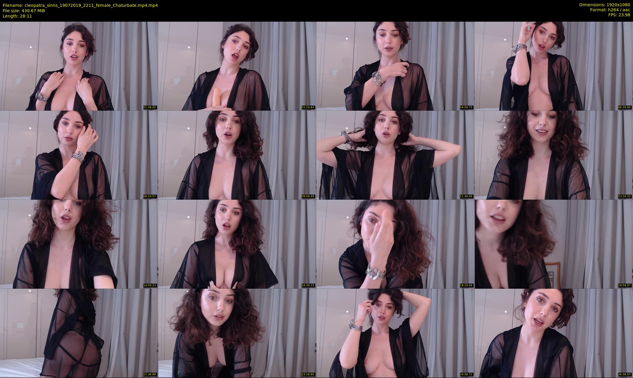 cleopatra_sinns — 29 minute Chaturbate female cam show recording, 1080p, Jul 19, 2019