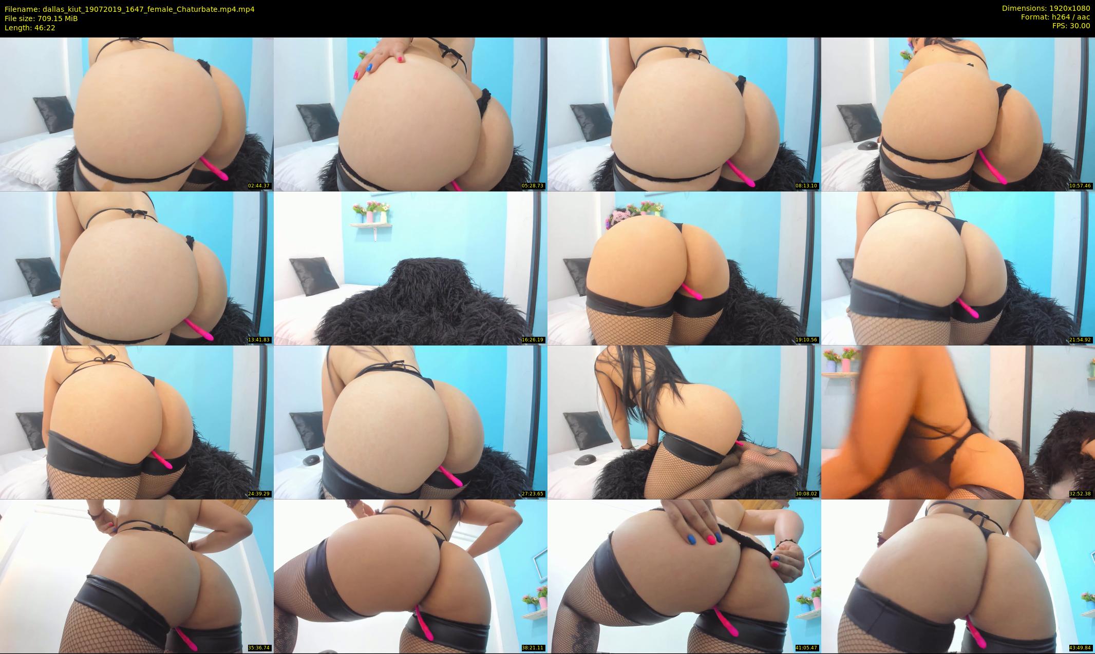 dallas_kiut — 47 minute Chaturbate female cam show recording, 1080p, Jul 19, 2019