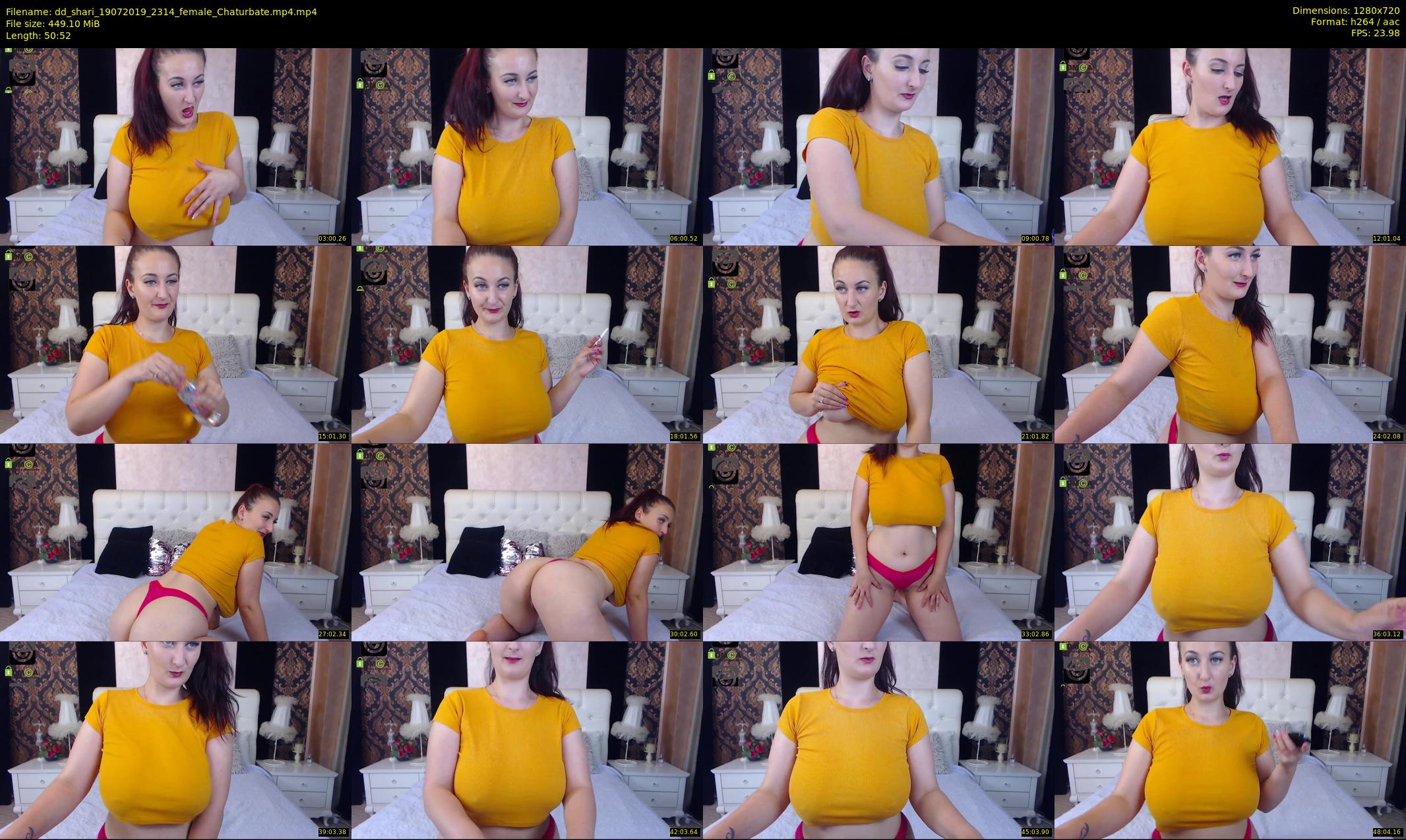 dd_shari — 51 minute Chaturbate female cam show recording, 720p, Jul 19, 2019