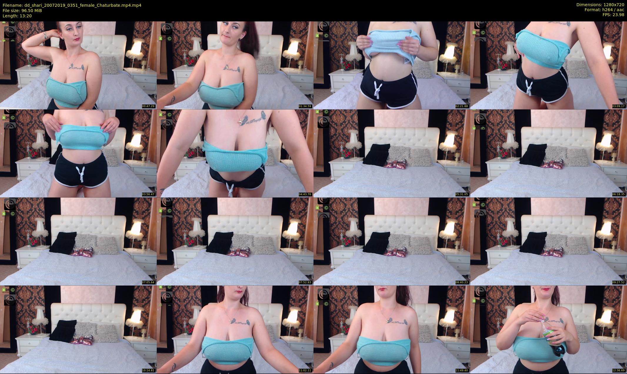 dd_shari — 14 minute Chaturbate female cam show recording, 720p, Jul 20, 2019