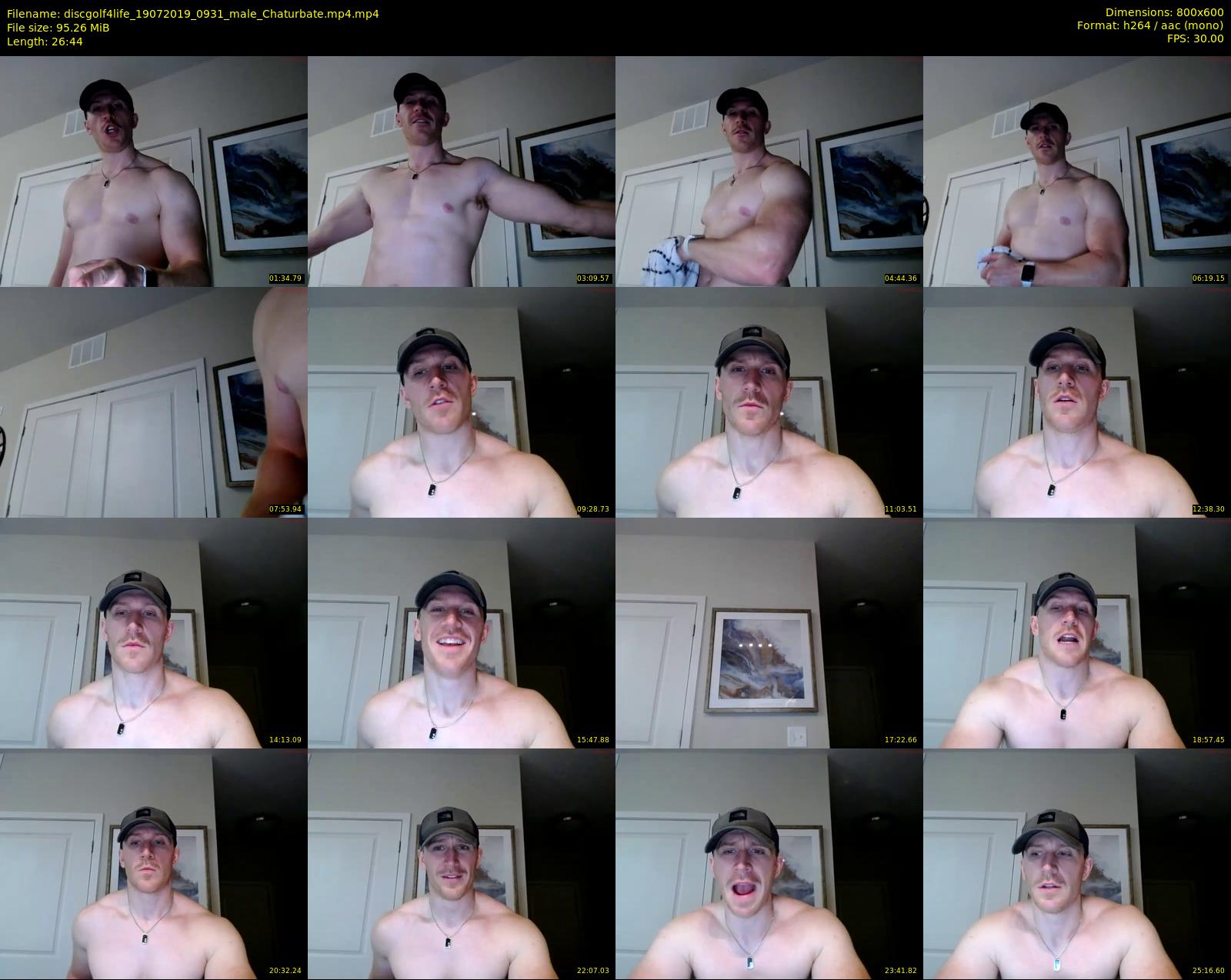 discgolf4life — 27 minute Chaturbate male cam show recording, 480p, Jul 19, 2019