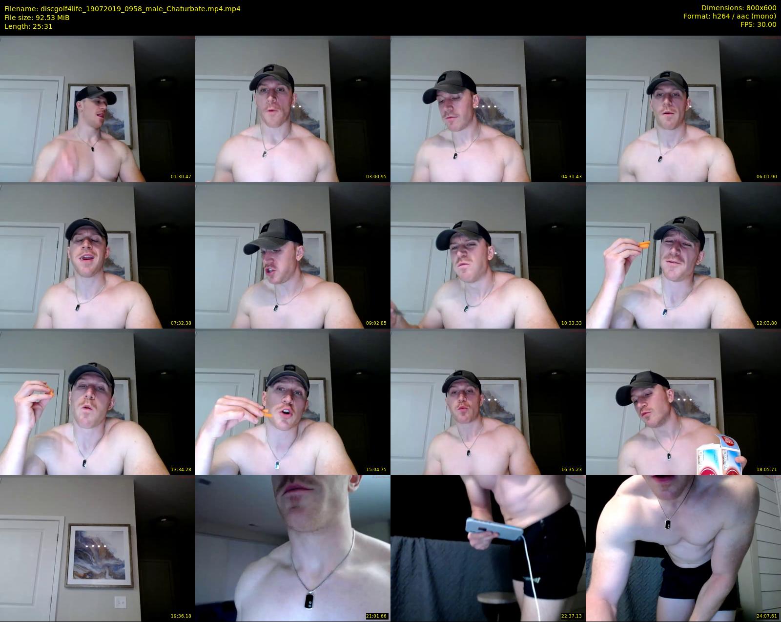 discgolf4life — 26 minute Chaturbate male cam show recording, 480p, Jul 19, 2019