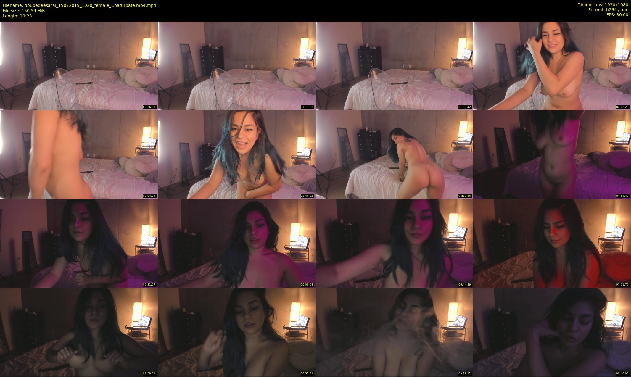 doubedeesarai — 11 minute Chaturbate female cam show recording, 1080p, Jul 19, 2019