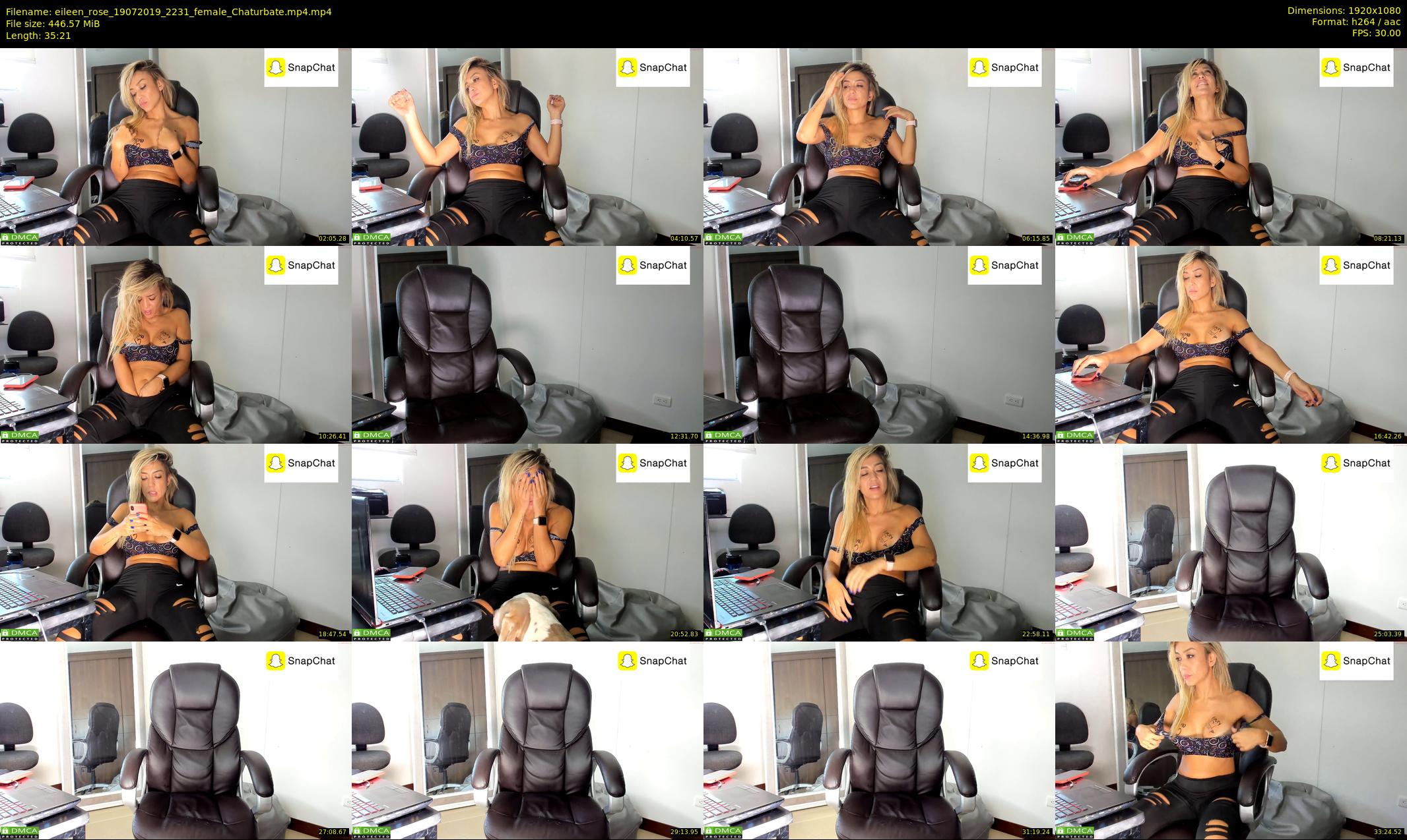 eileen_rose — 36 minute Chaturbate female cam show recording, 1080p, Jul 19, 2019