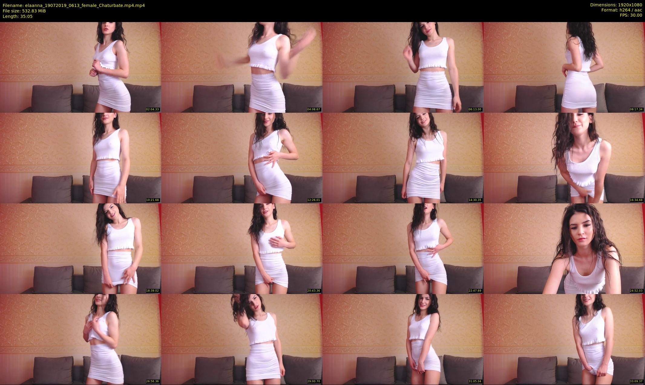 elaanna — 36 minute Chaturbate female cam show recording, 1080p, Jul 19, 2019