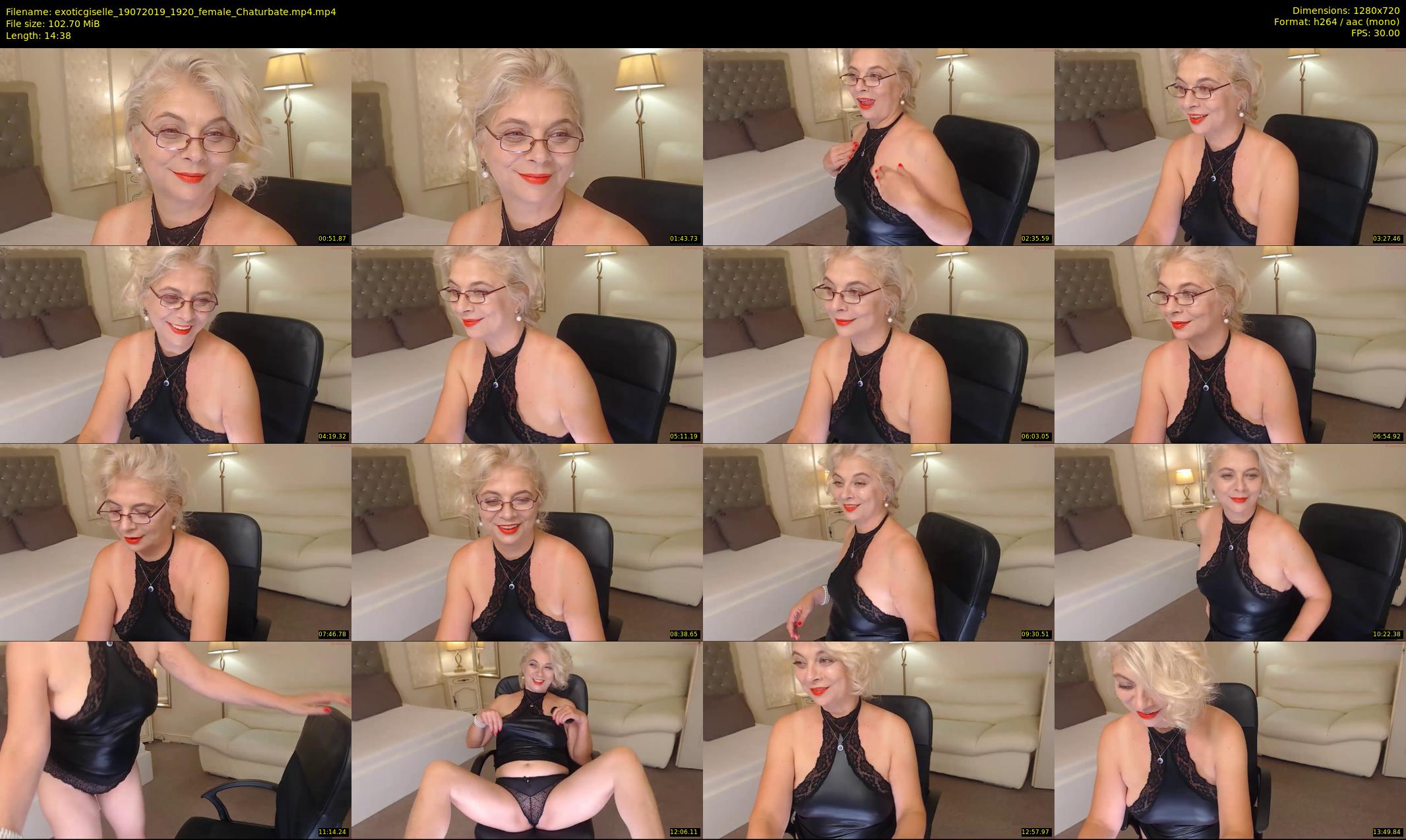 exoticgiselle — 15 minute Chaturbate female cam show recording, 720p, Jul 19, 2019