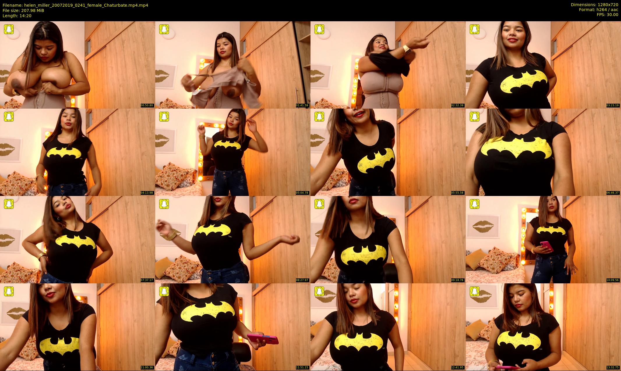 helen_miller — 15 minute Chaturbate female cam show recording, 720p, Jul 20, 2019