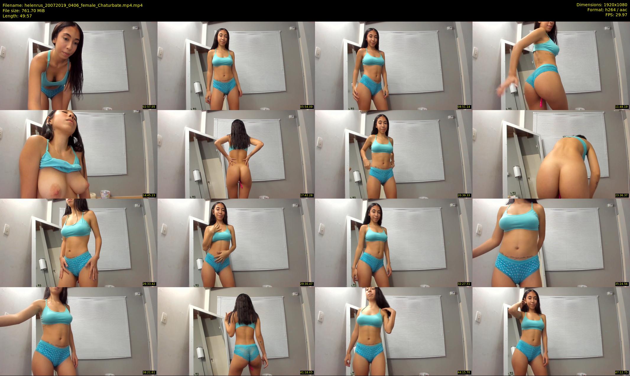 helenrus — 50 minute Chaturbate female cam show recording, 1080p, Jul 20, 2019