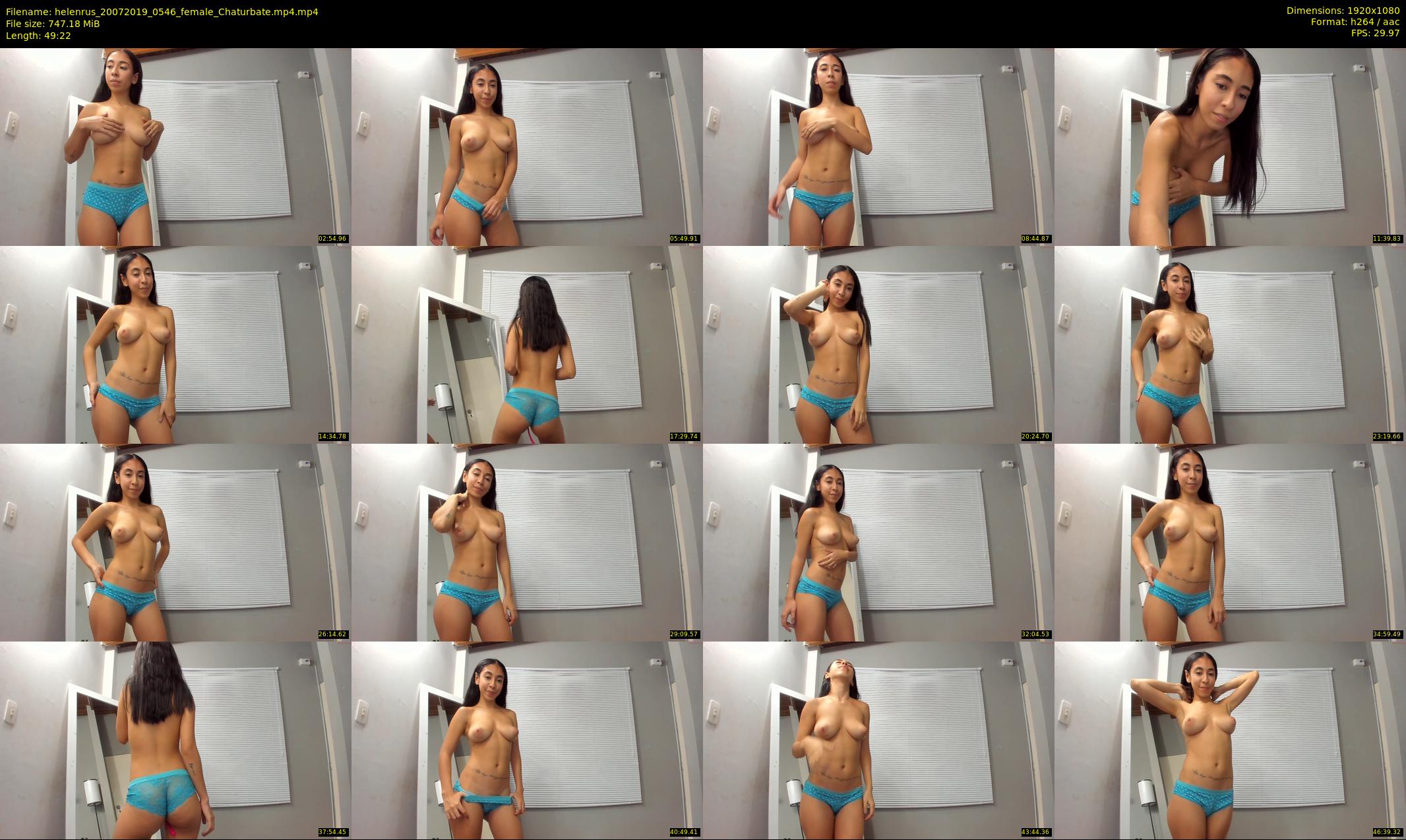 helenrus — 50 minute Chaturbate female cam show recording, 1080p, Jul 20, 2019