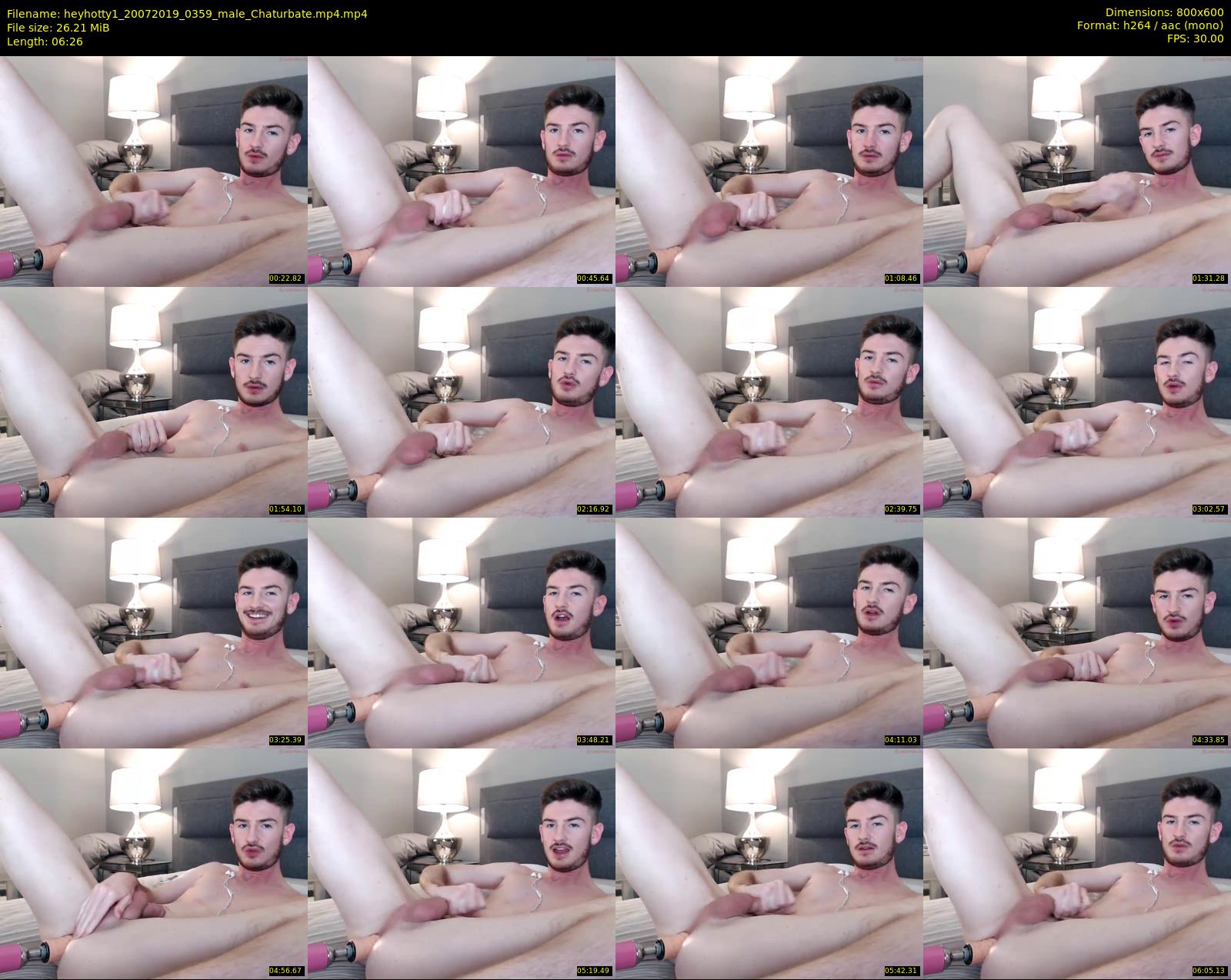 heyhotty1 — 7 minute Chaturbate male cam show recording, 480p, Jul 20, 2019