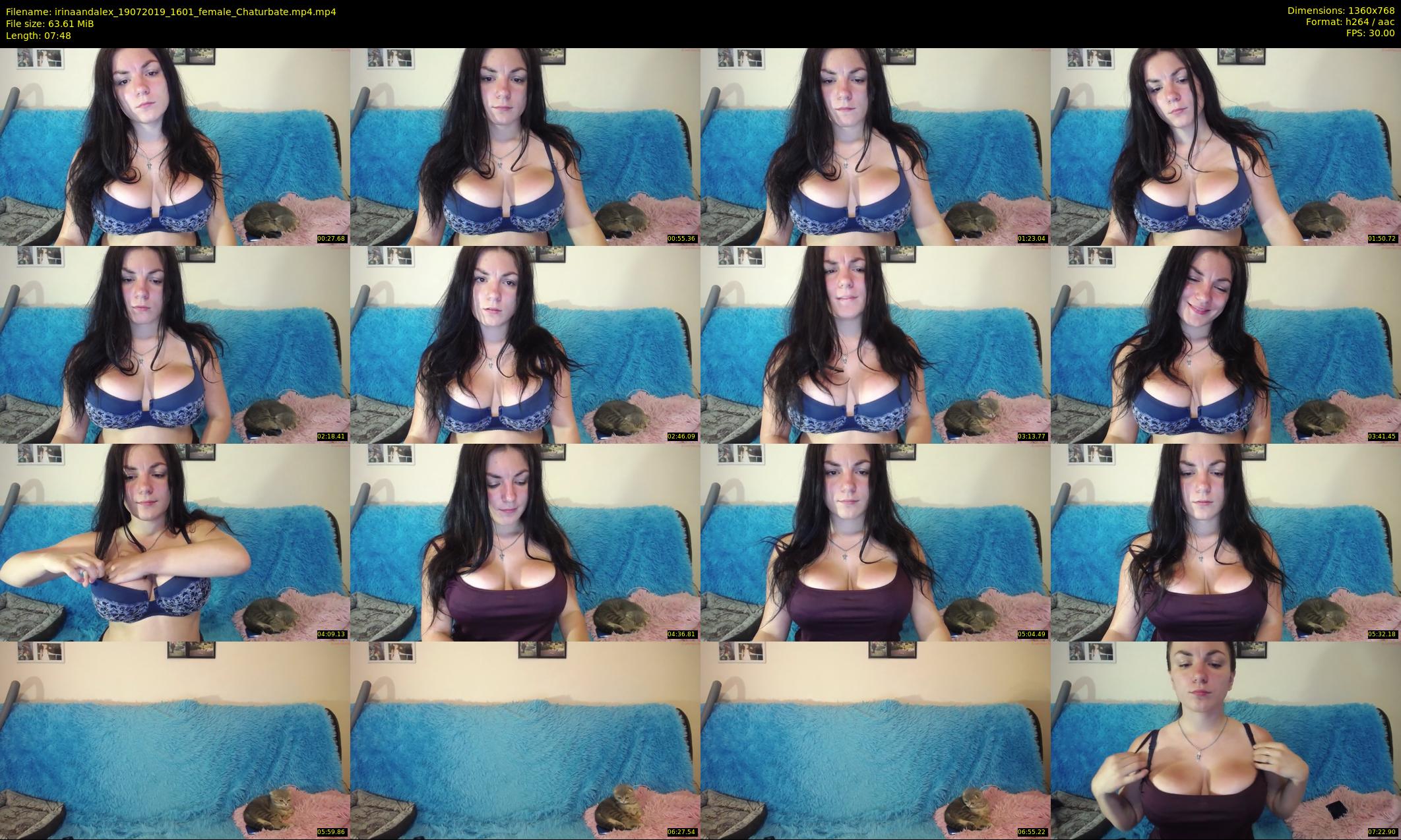 irinaandalex — 8 minute Chaturbate couple cam show recording, 720p, Jul 19, 2019