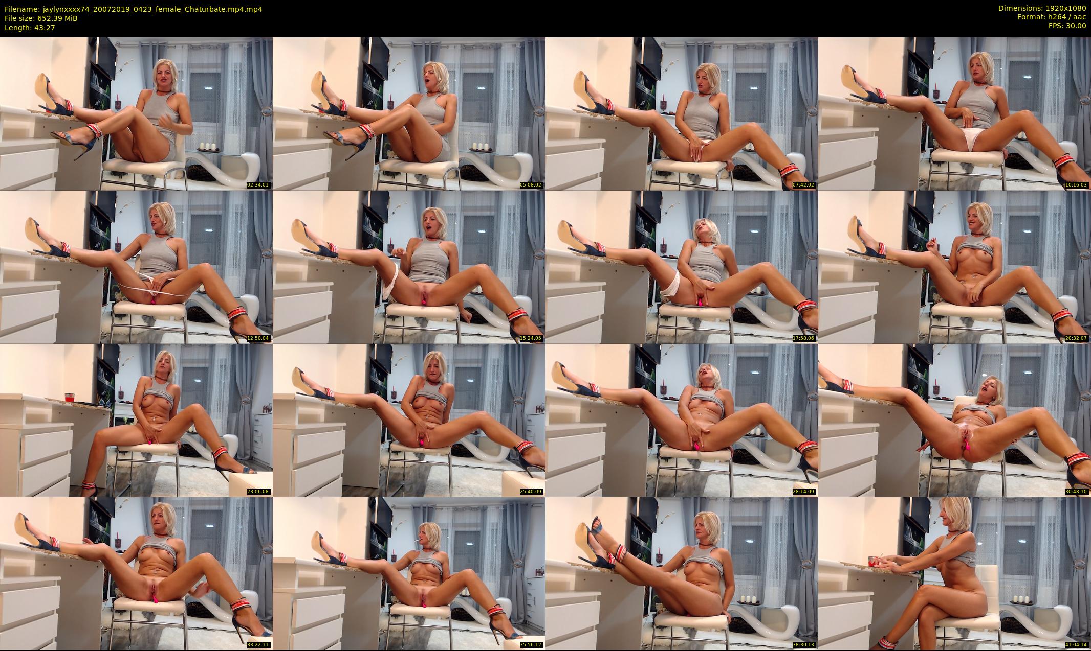 jaylynxxxx74 — 44 minute Chaturbate female cam show recording, 1080p, Jul 20, 2019