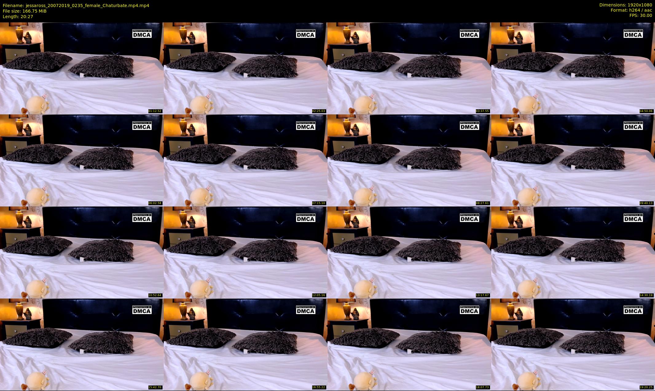 jessaross — 21 minute Chaturbate female cam show recording, 1080p, Jul 20, 2019