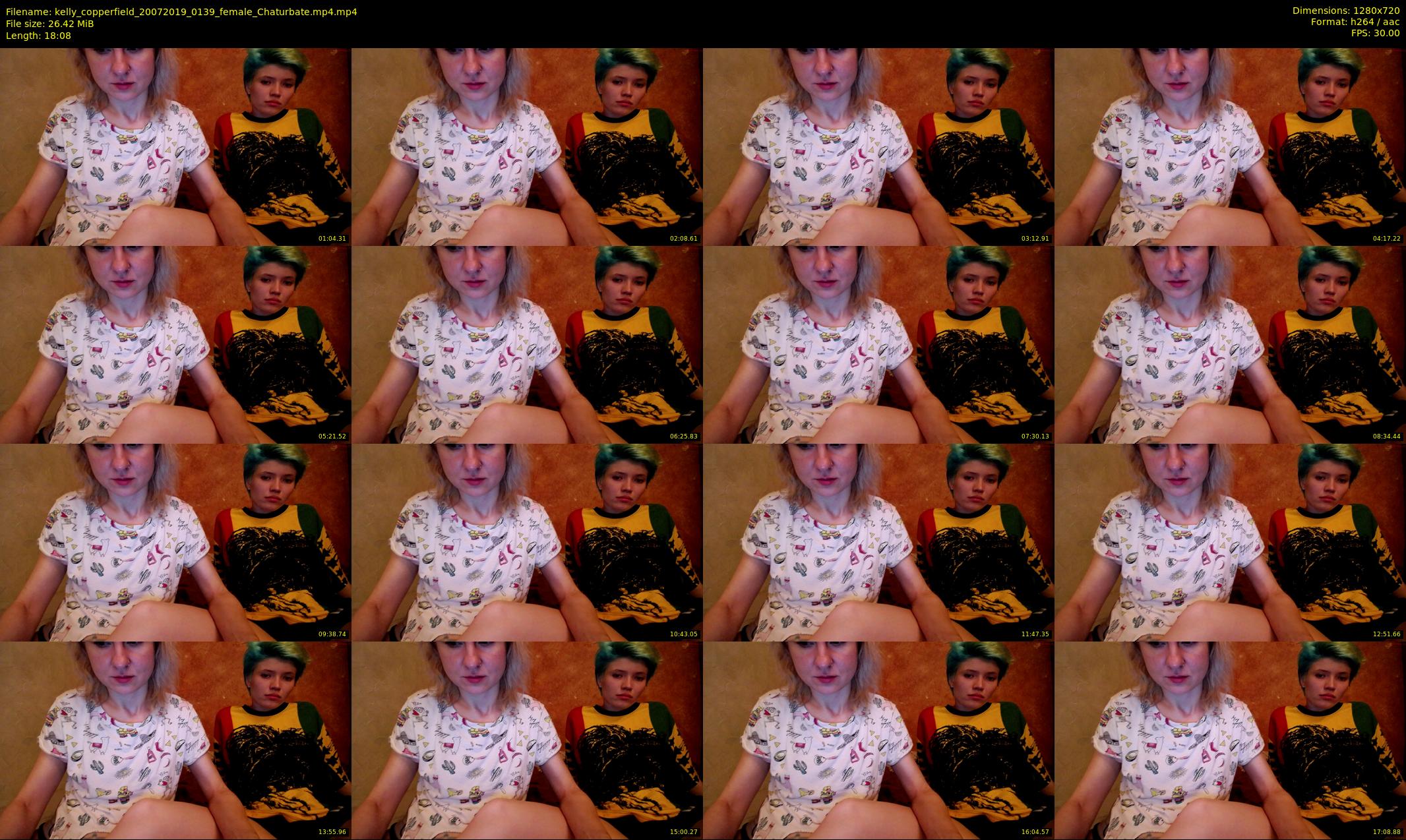 kelly_copperfield — 19 minute Chaturbate female cam show recording, 720p, Jul 20, 2019