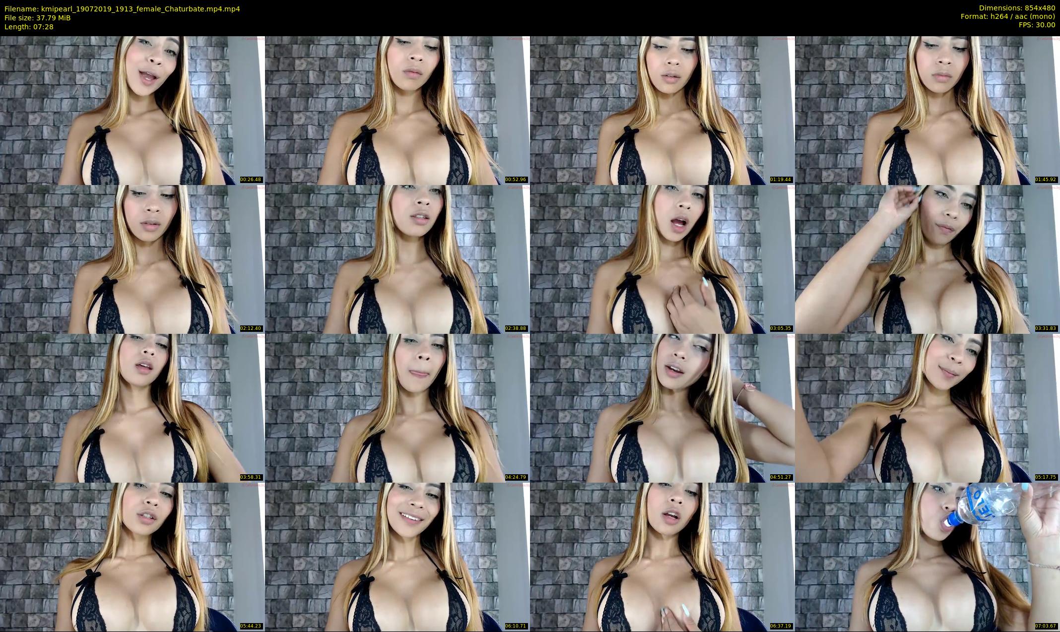 kmipearl — 8 minute Chaturbate female cam show recording, 480p, Jul 19, 2019