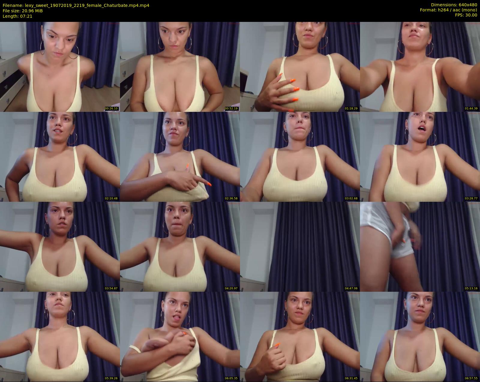 lexy_sweet — 8 minute Chaturbate female cam show recording, 480p, Jul 19, 2019