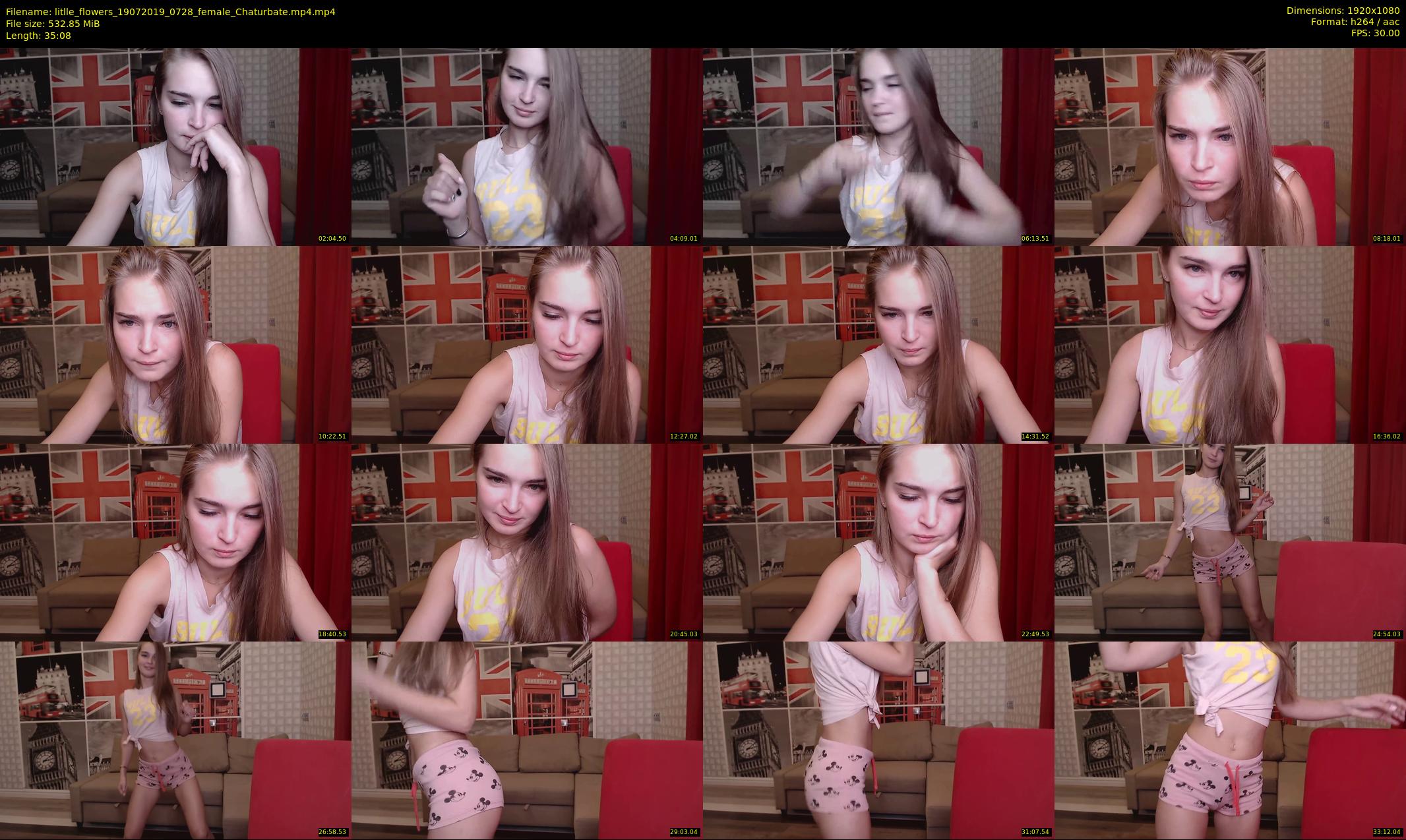 litlle_flowers — 36 minute Chaturbate female cam show recording, 1080p, Jul 19, 2019