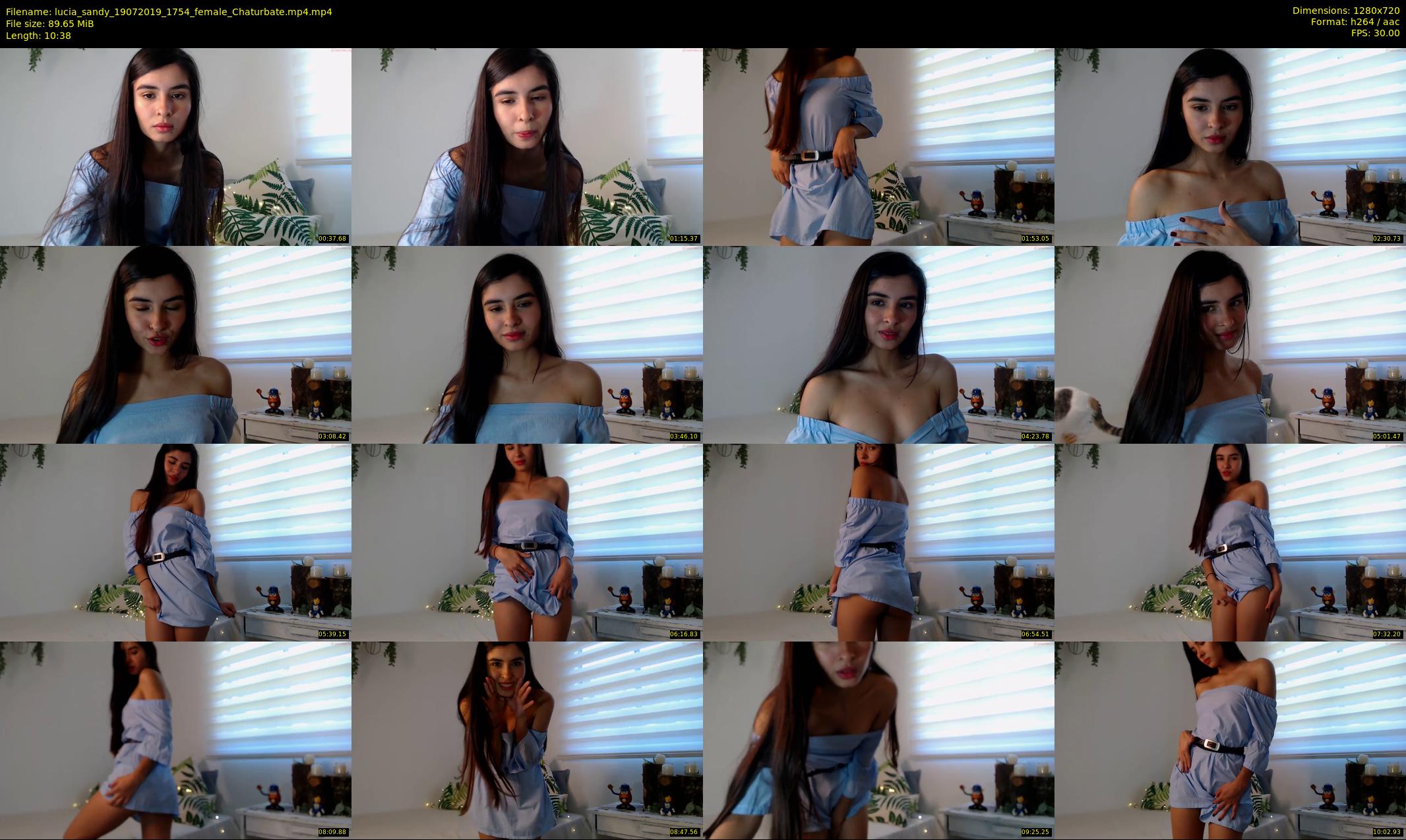 lucia_sandy — 11 minute Chaturbate female cam show recording, 720p, Jul 19, 2019