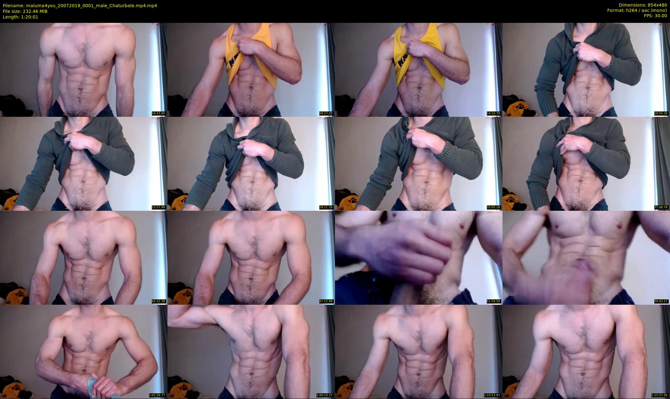 maluma4you — 81 minute Chaturbate male cam show recording, 480p, Jul 20, 2019
