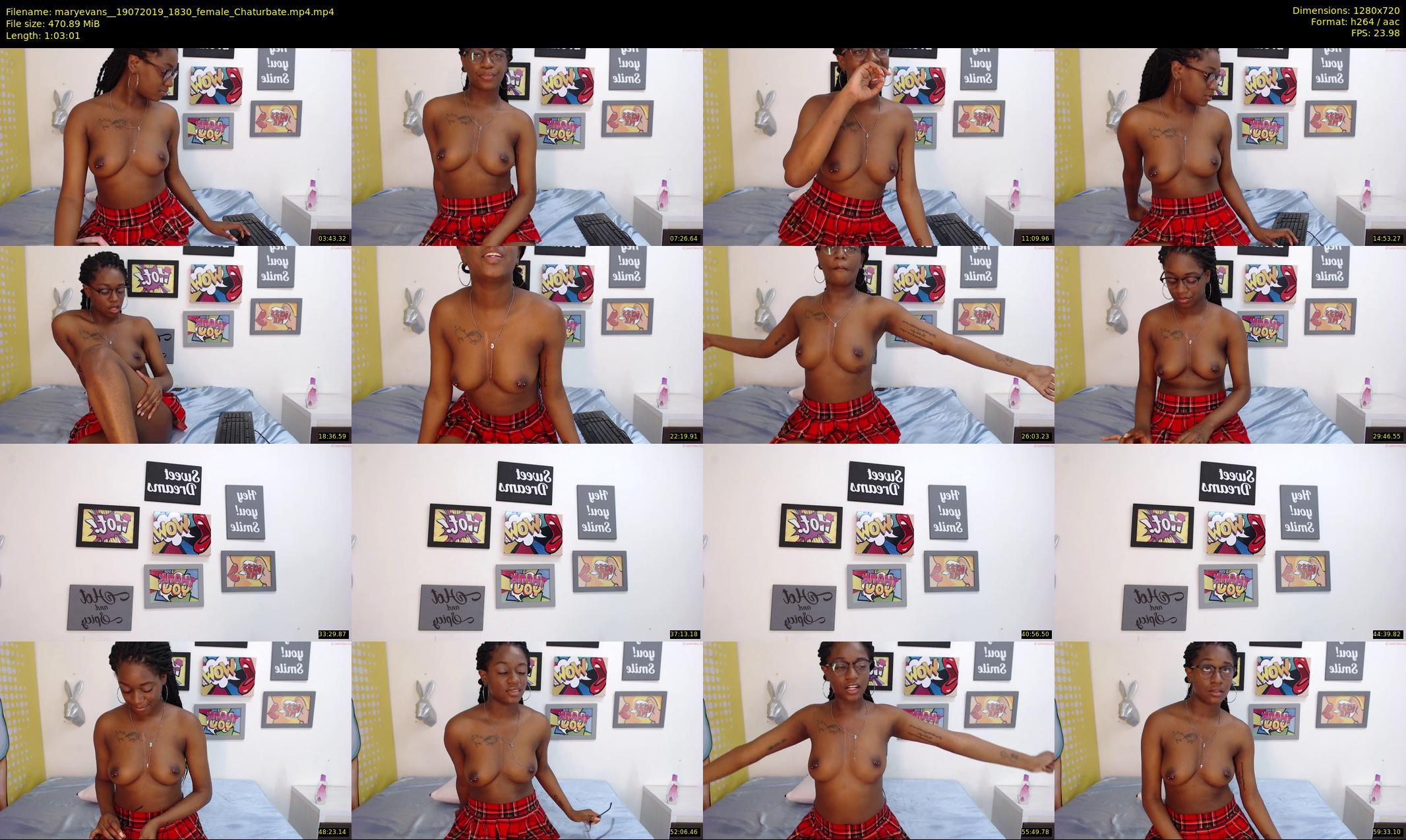 maryevans_ — 64 minute Chaturbate female cam show recording, 720p, Jul 19, 2019