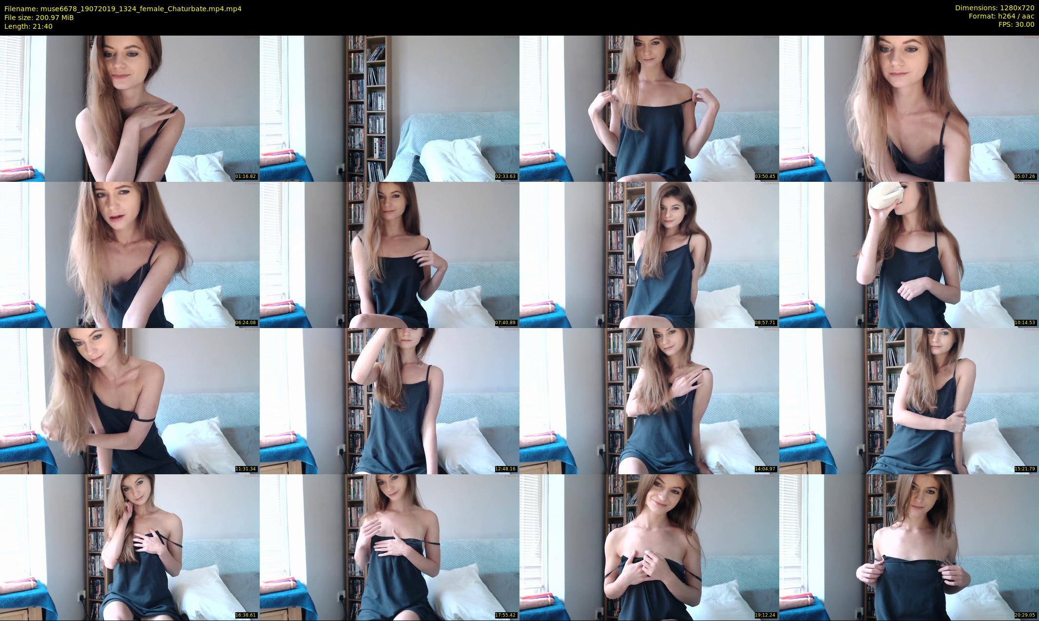 muse6678 — 22 minute Chaturbate female cam show recording, 720p, Jul 19, 2019