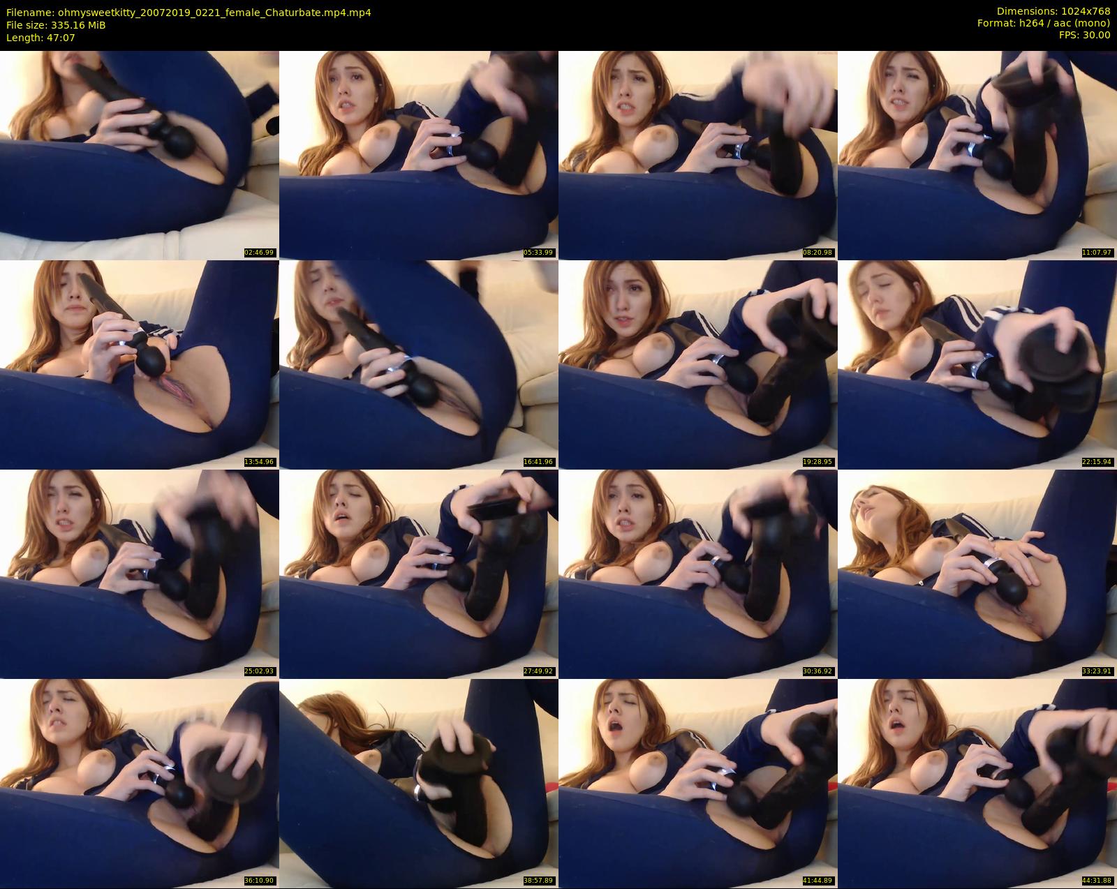 ohmysweetkitty — 48 minute Chaturbate female cam show recording, 720p, Jul 20, 2019