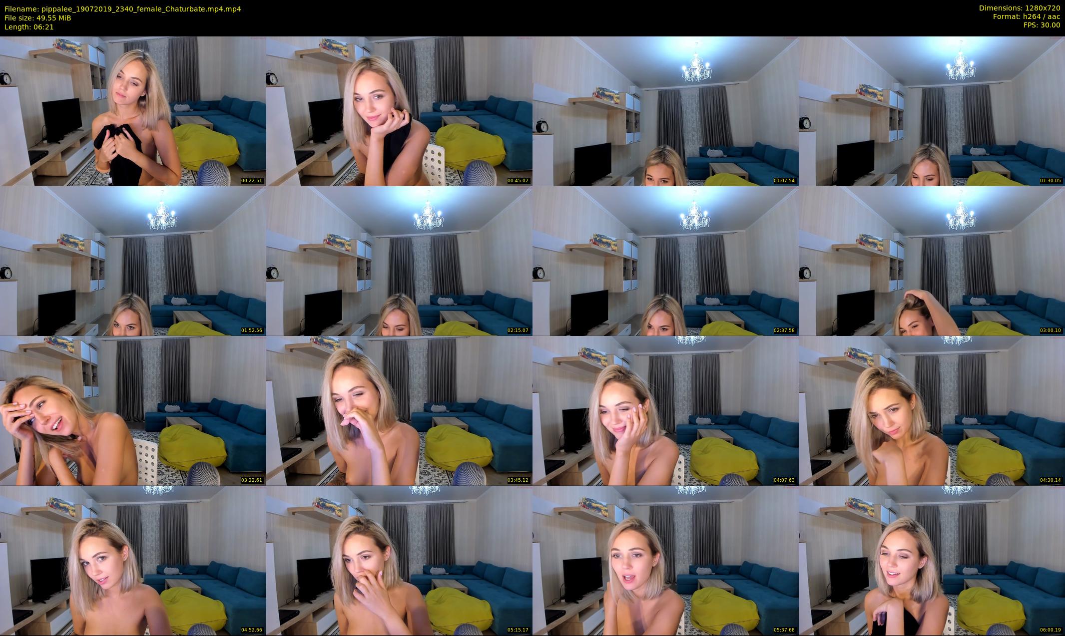 pippalee — 7 minute Chaturbate female cam show recording, 720p, Jul 19, 2019