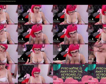 pyrowayne — 9 minute Chaturbate female cam show recording, 720p, Jul 20, 2019