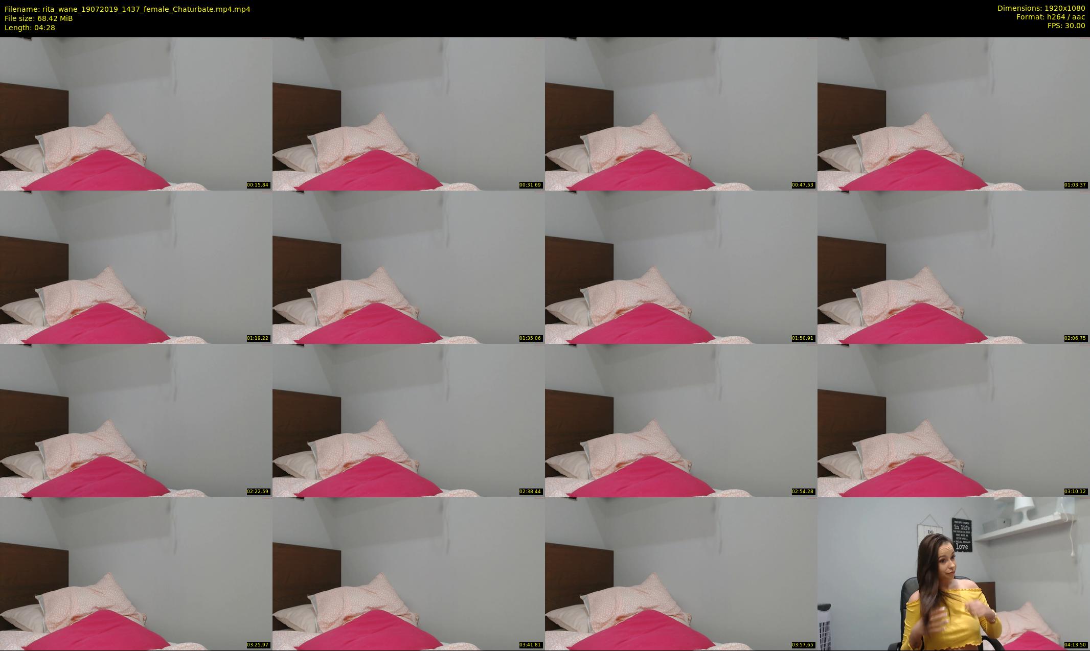 rita_wane — 5 minute Chaturbate female cam show recording, 1080p, Jul 19, 2019
