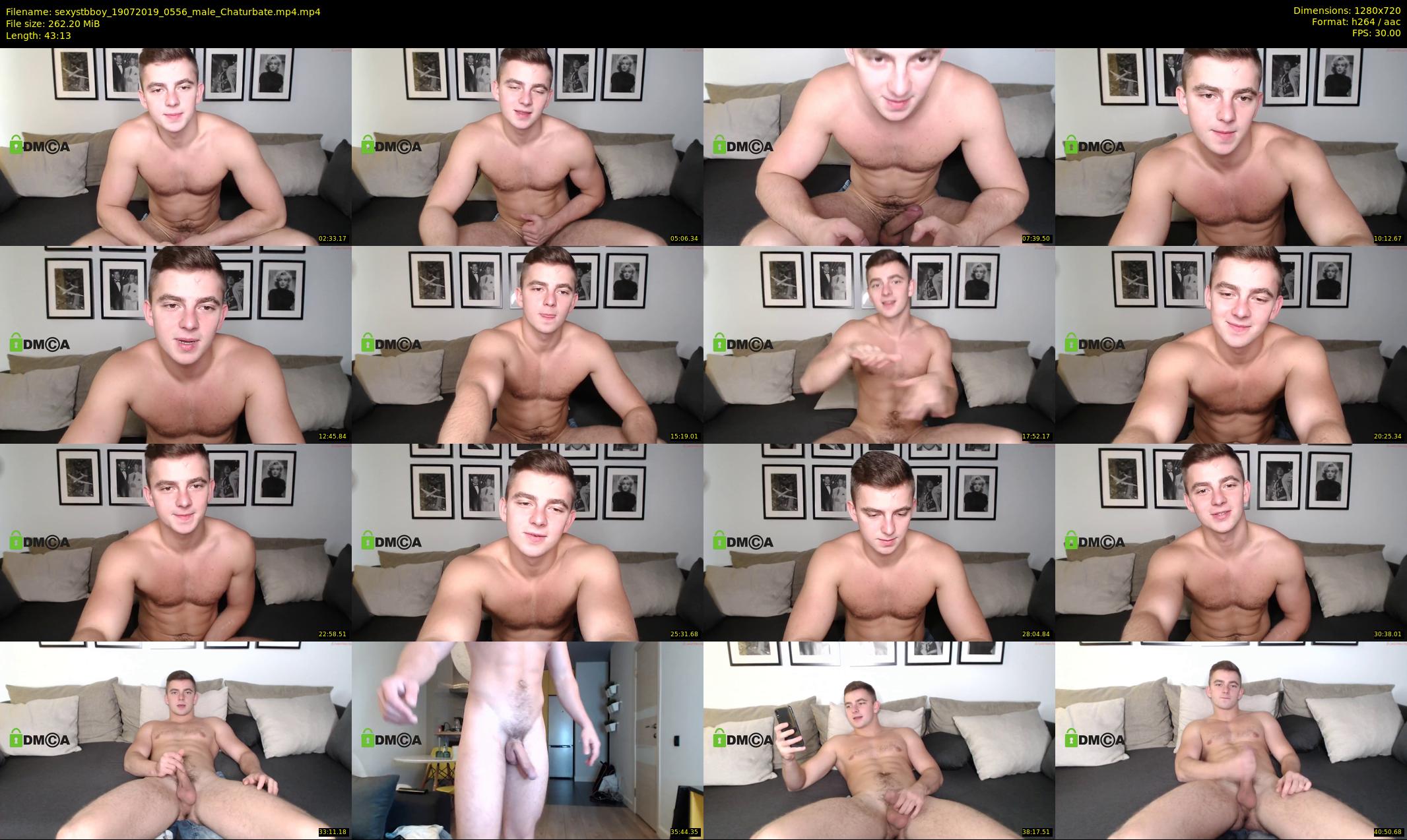 sexystbboy — 44 minute Chaturbate male cam show recording, 720p, Jul 19, 2019