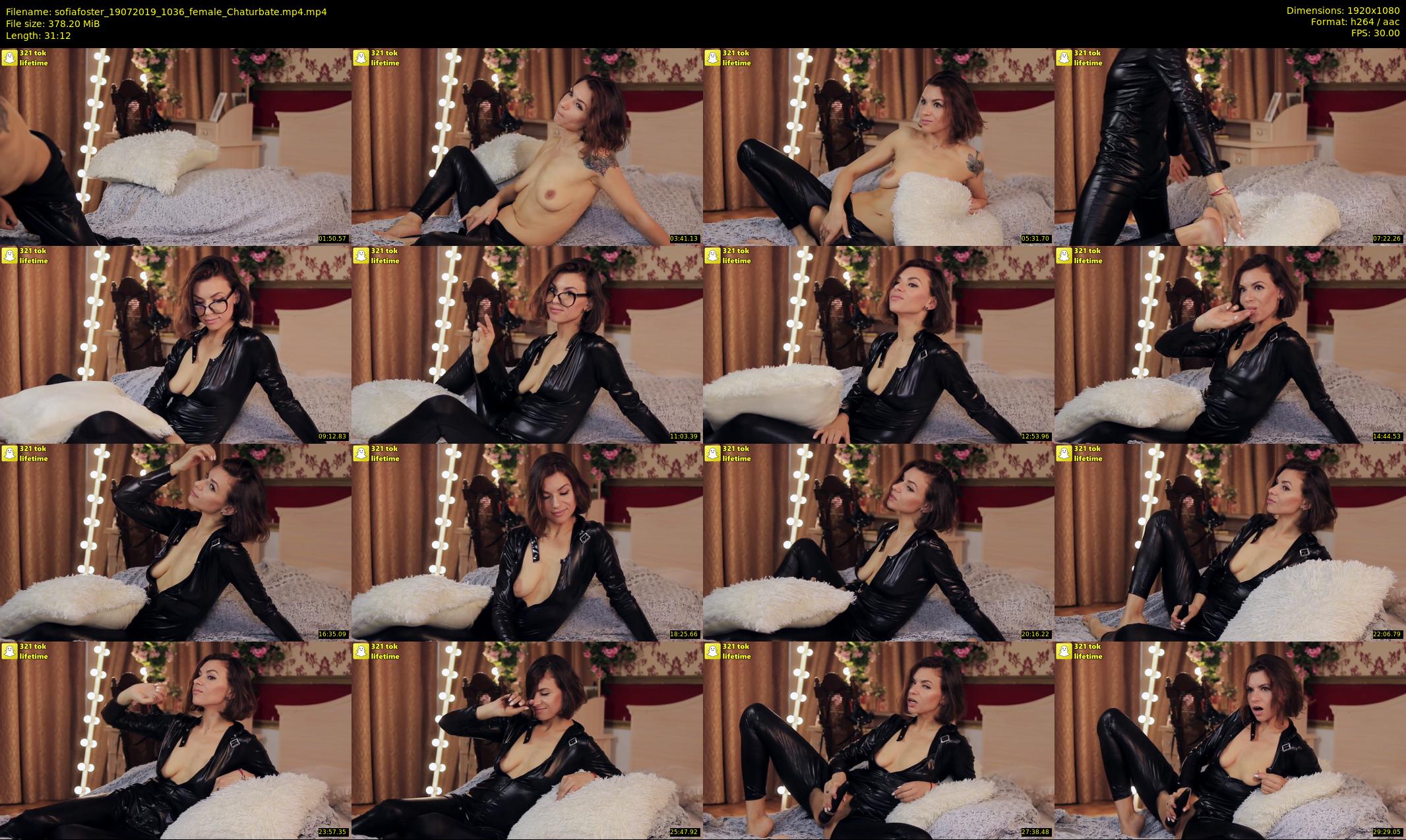 sofiafoster — 32 minute Chaturbate female cam show recording, 1080p, Jul 19, 2019