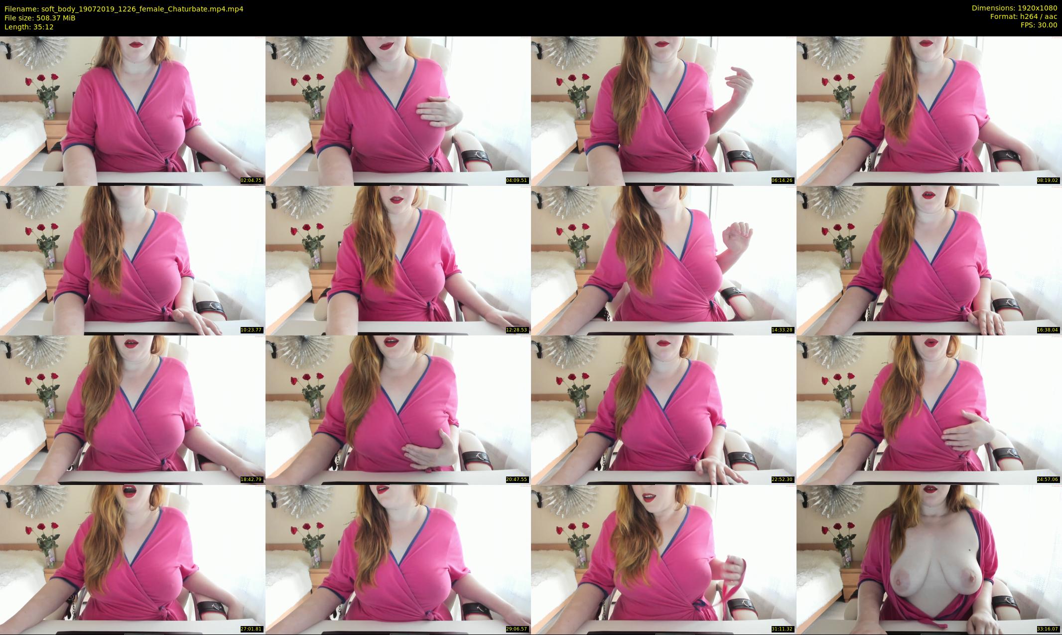 soft_body — 36 minute Chaturbate female cam show recording, 1080p, Jul 19, 2019