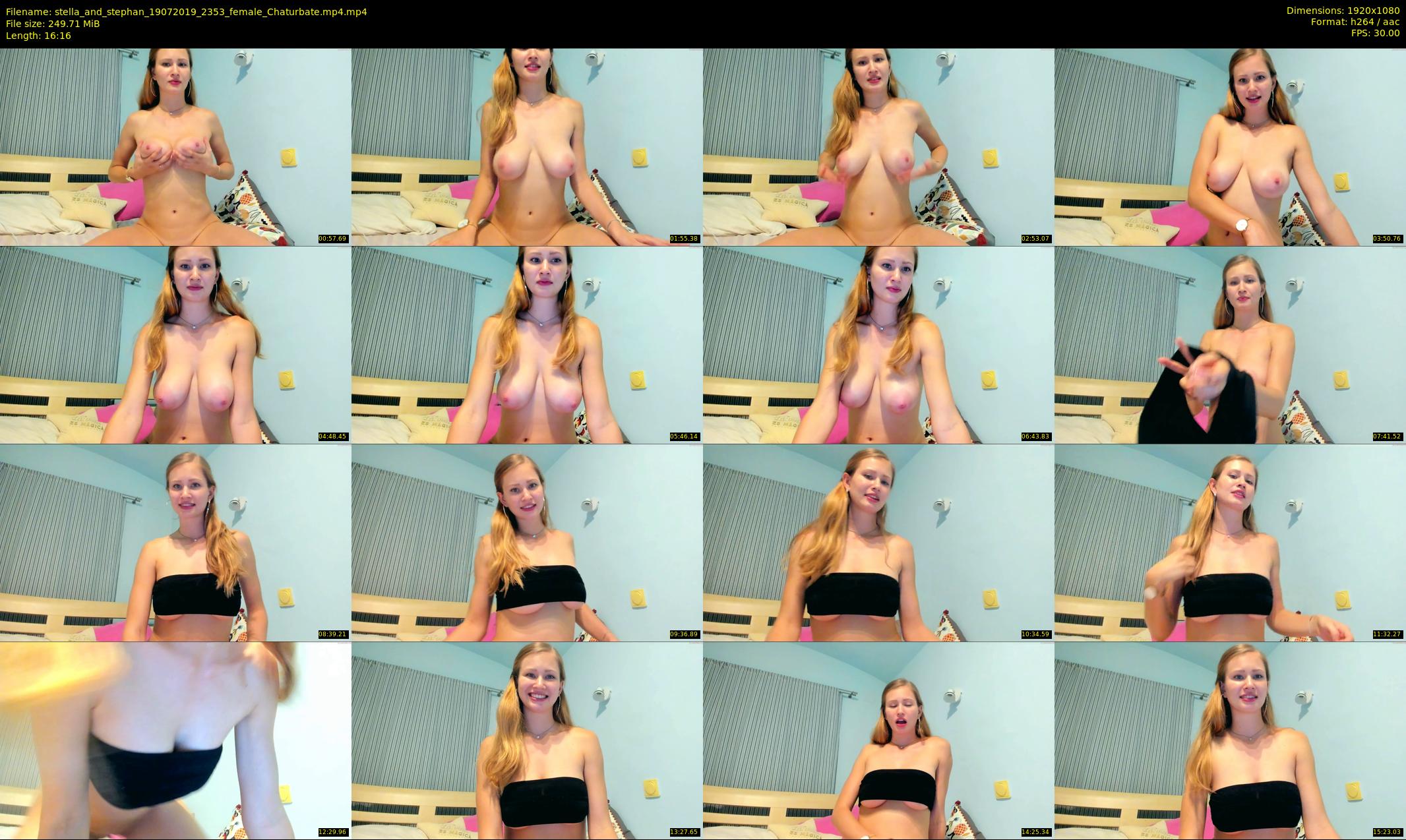 stella_and_stephan — 17 minute Chaturbate couple cam show recording, 1080p, Jul 19, 2019
