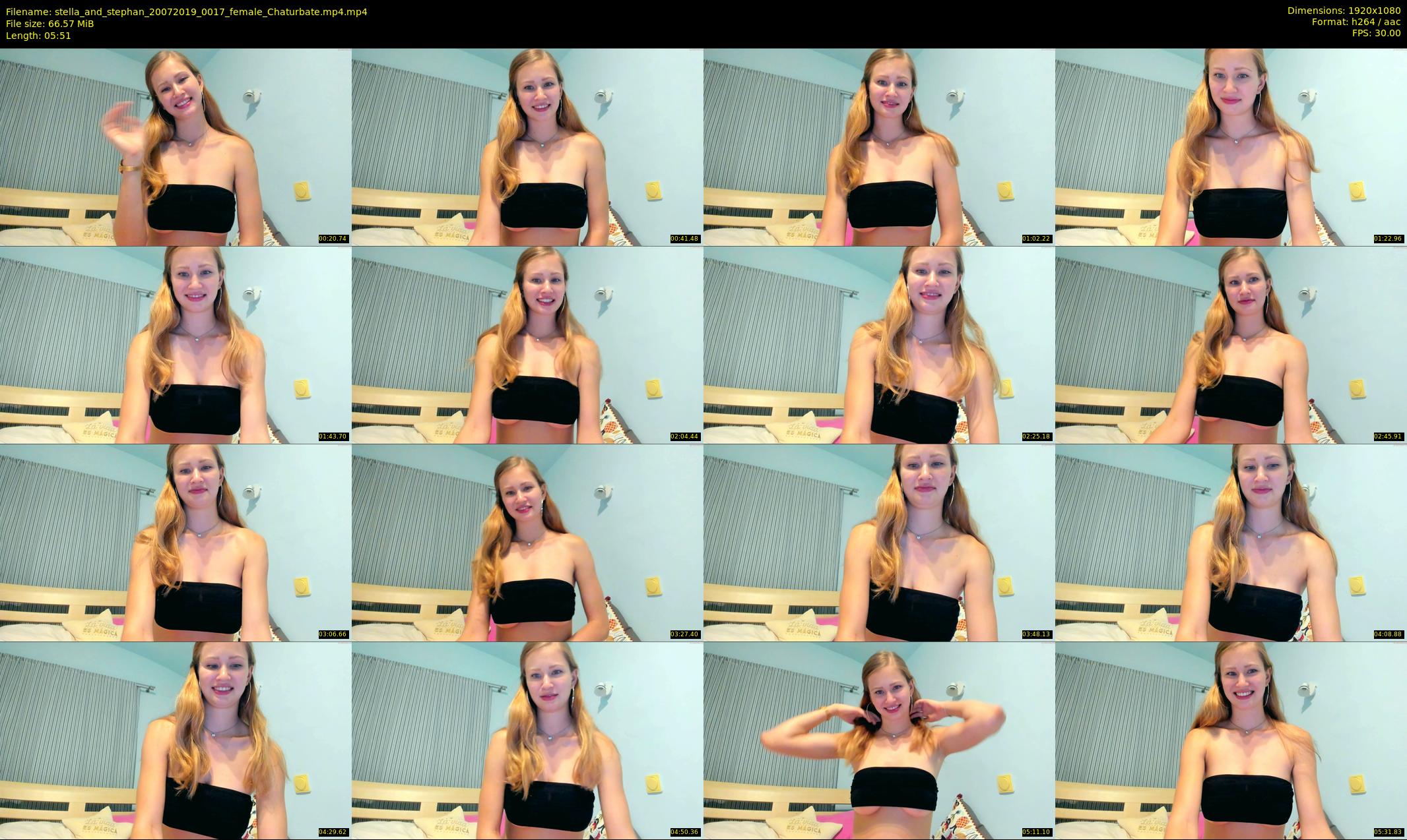 stella_and_stephan — 6 minute Chaturbate couple cam show recording, 1080p, Jul 20, 2019
